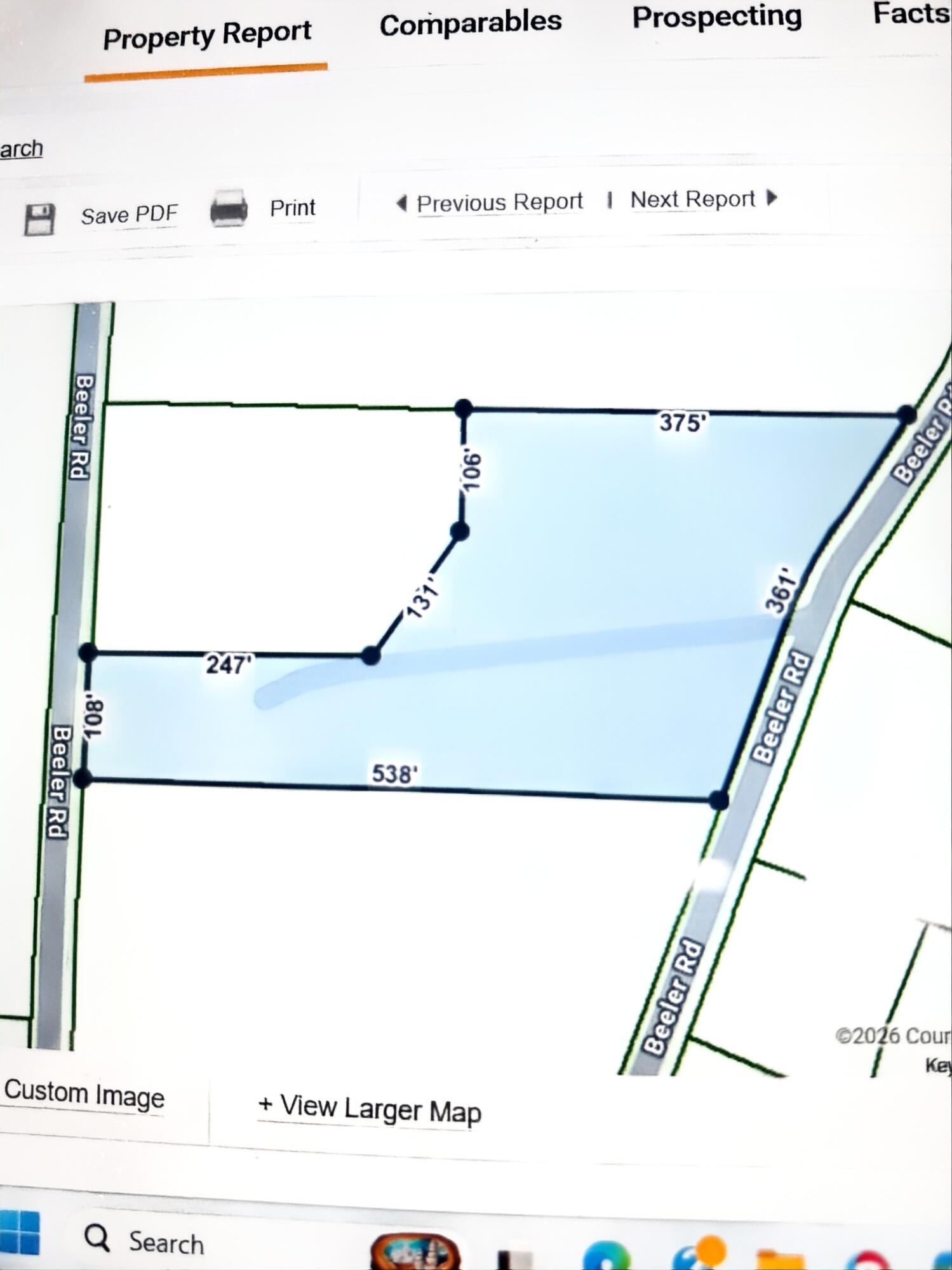 Photo 2 - Land for sale – 000  Beeler Road  Branson, MO