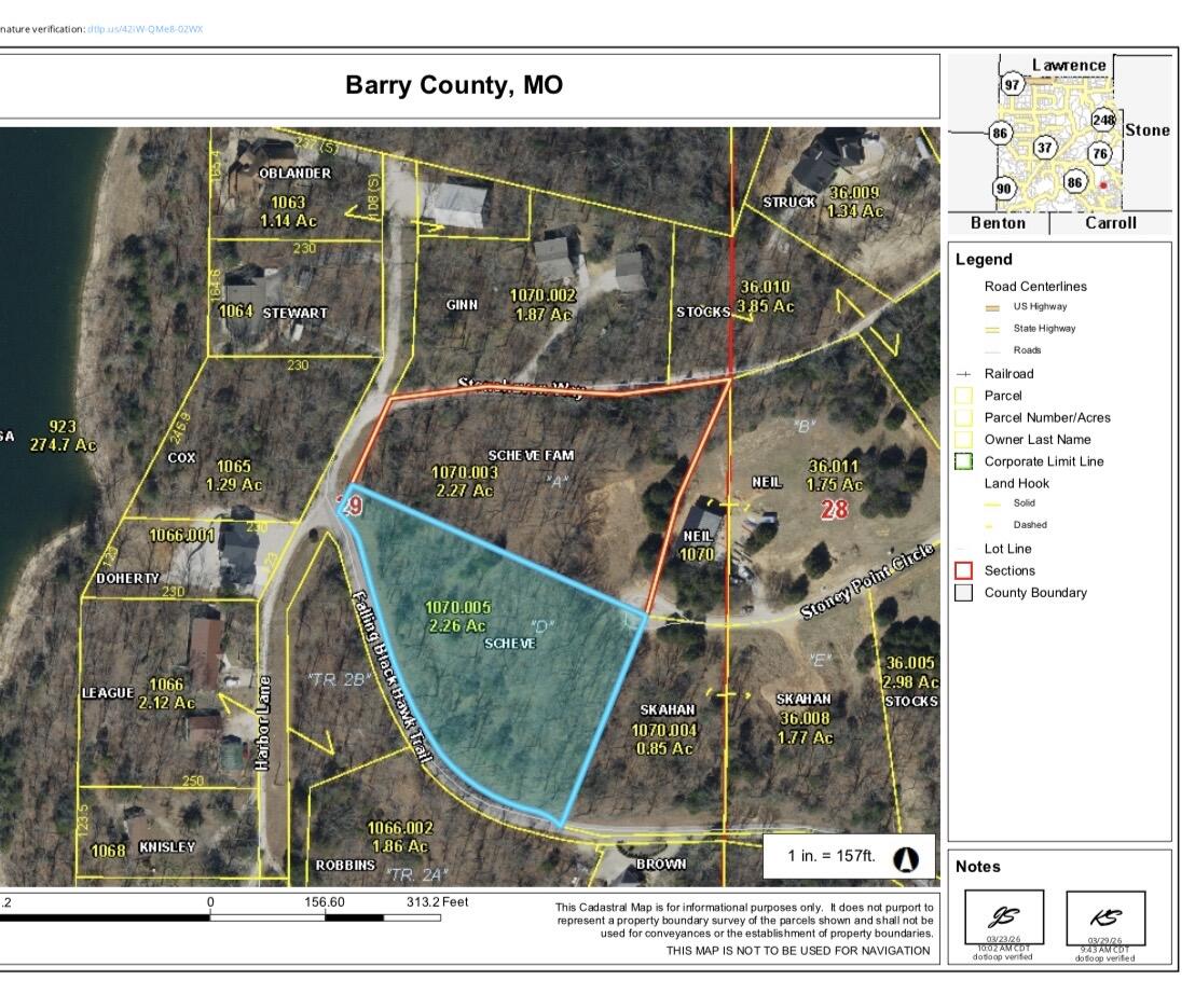 Photo 9 - Land for sale – 23400  Stoney Point Circle  Shell Knob, MO