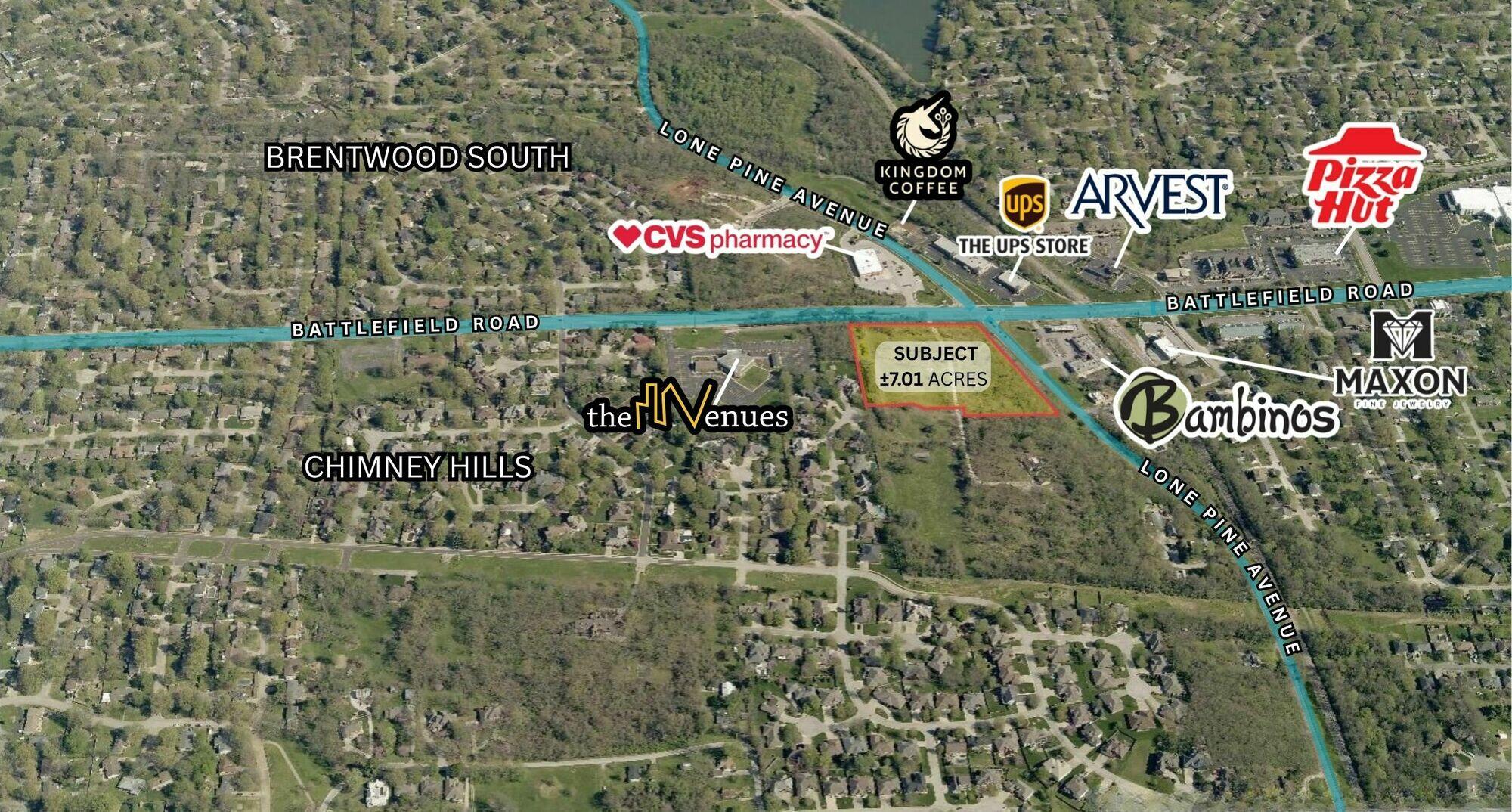 Photo 4 - Land for sale – 2700 E Battlefield Road  Springfield, MO
