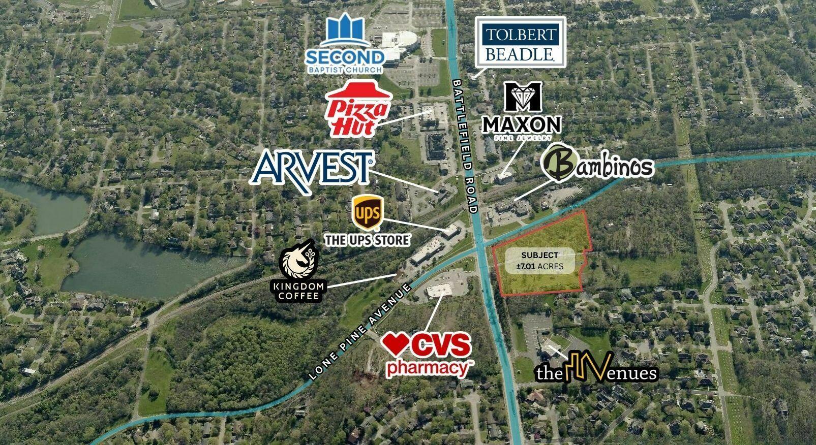 Land for sale – 2700 E Battlefield Road  Springfield, MO