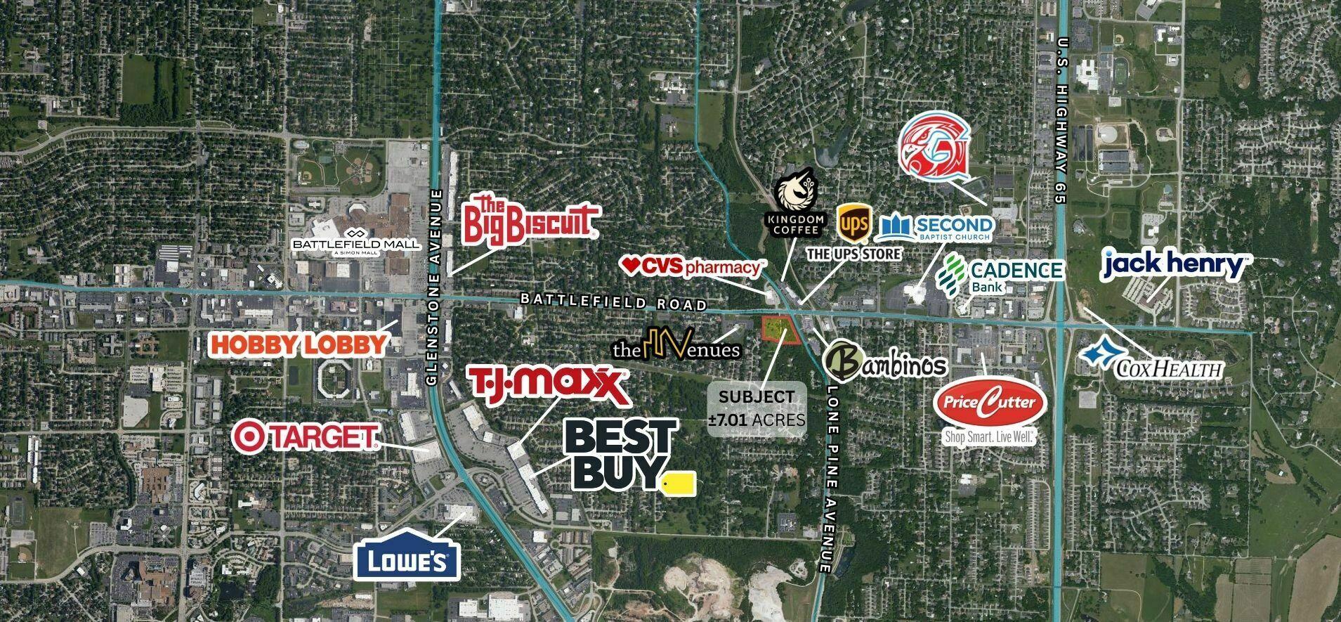 Photo 5 - Land for sale – 2700 E Battlefield Road  Springfield, MO