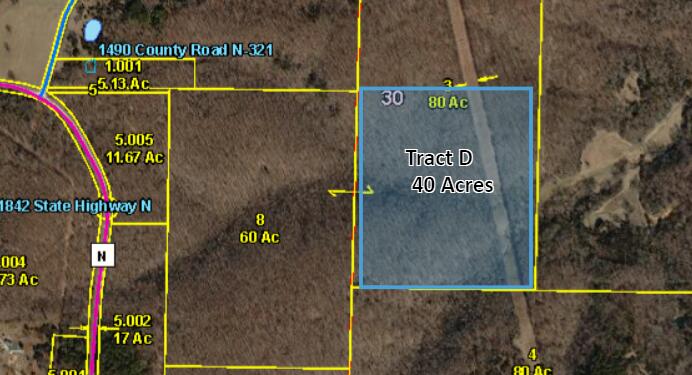 Land for sale – 000  St. Hwy N Tract D   Ava, MO