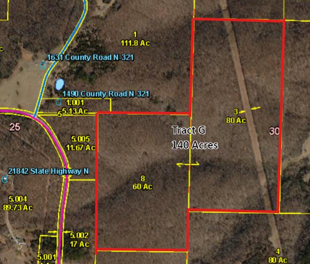 Land for sale – 000  State Hwy N, Tract G   Ava, MO