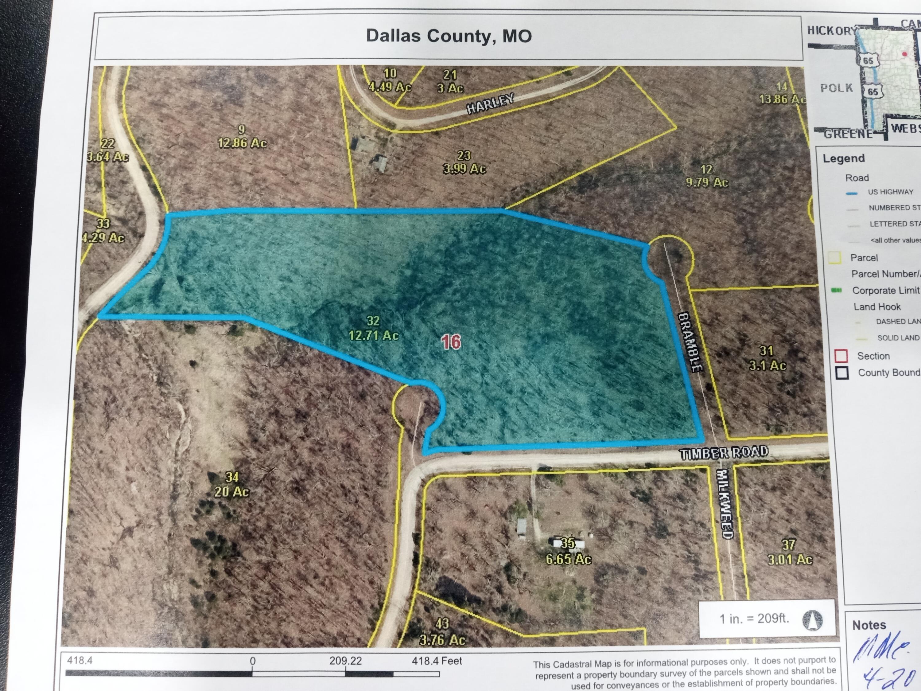Land for sale – 000  Timber Circle  Tunas, MO