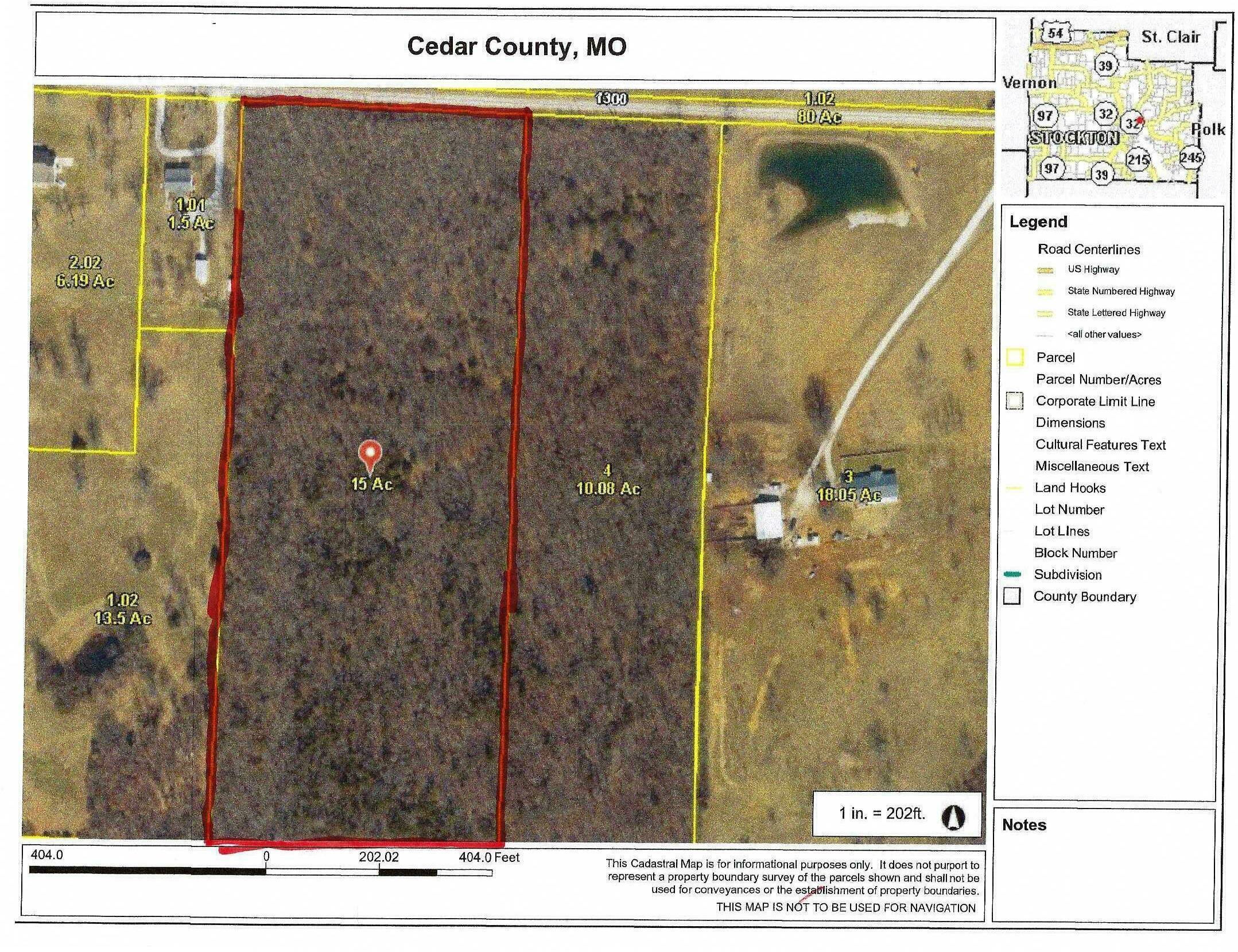 Photo 2 - Land for sale – 000 E 1300 Road  Stockton, MO