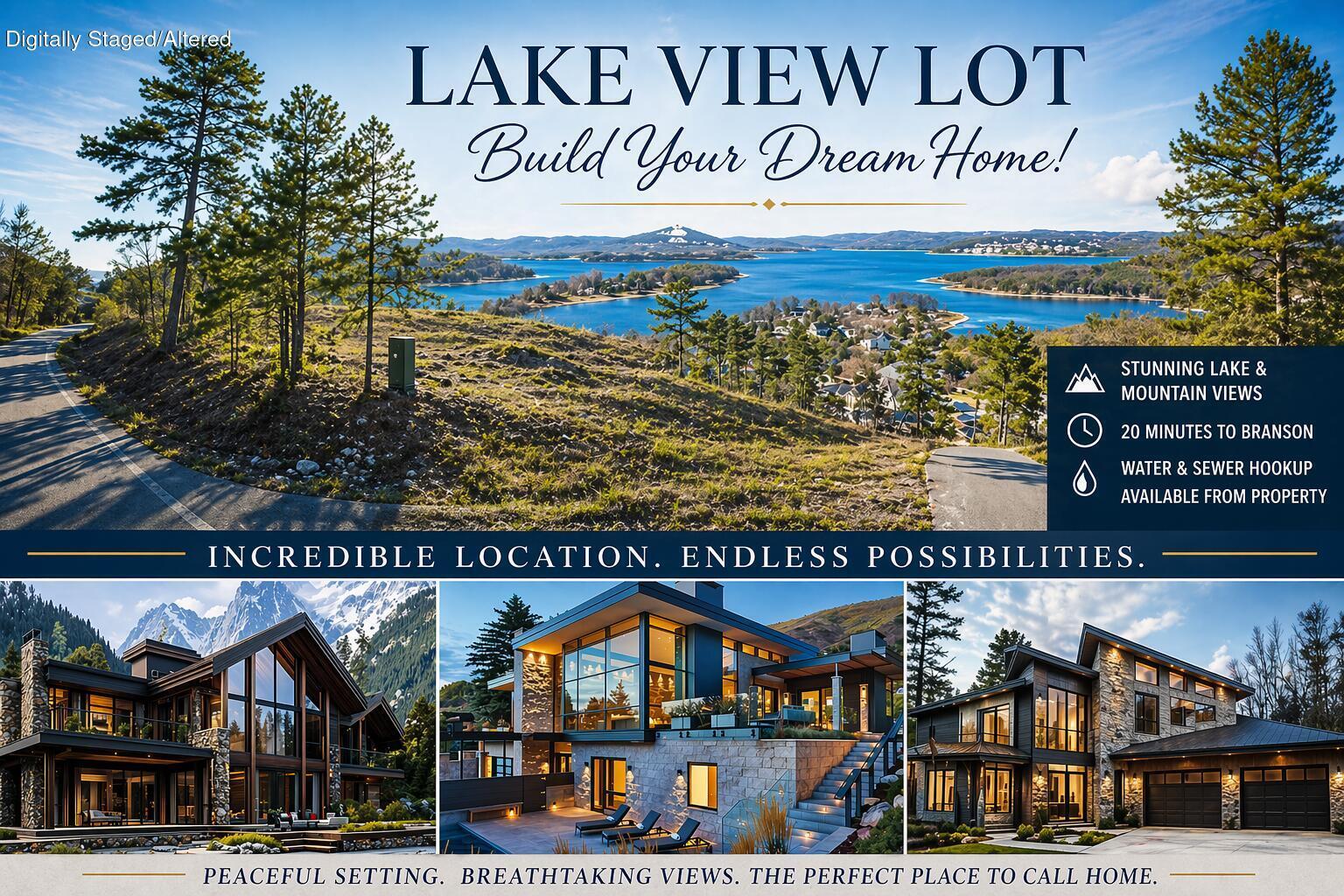 Land for sale – Lot 4-A  Grizzly Ridge   Blue Eye, MO