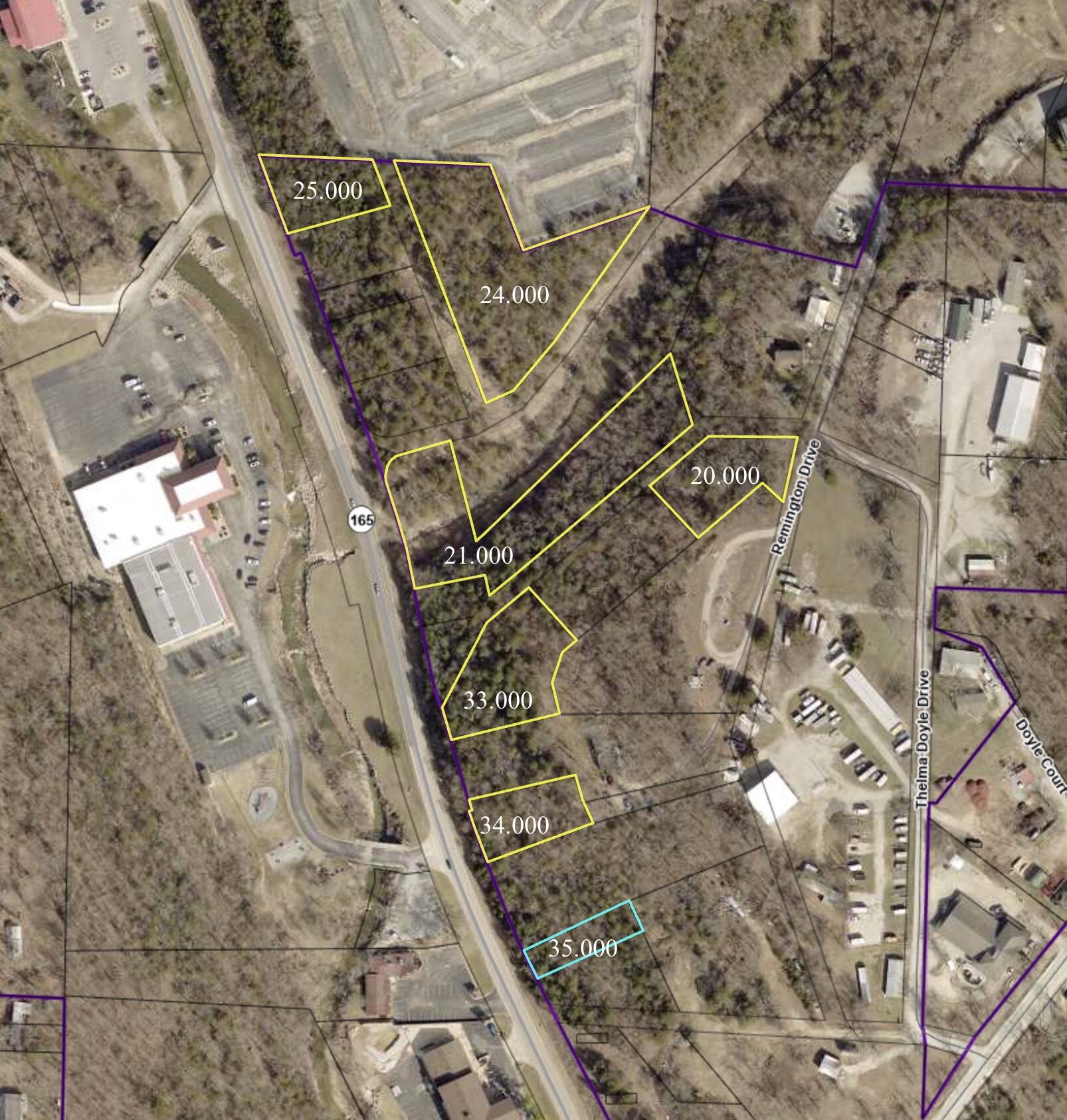 Land for sale – 000  State Highway 165   Branson, MO