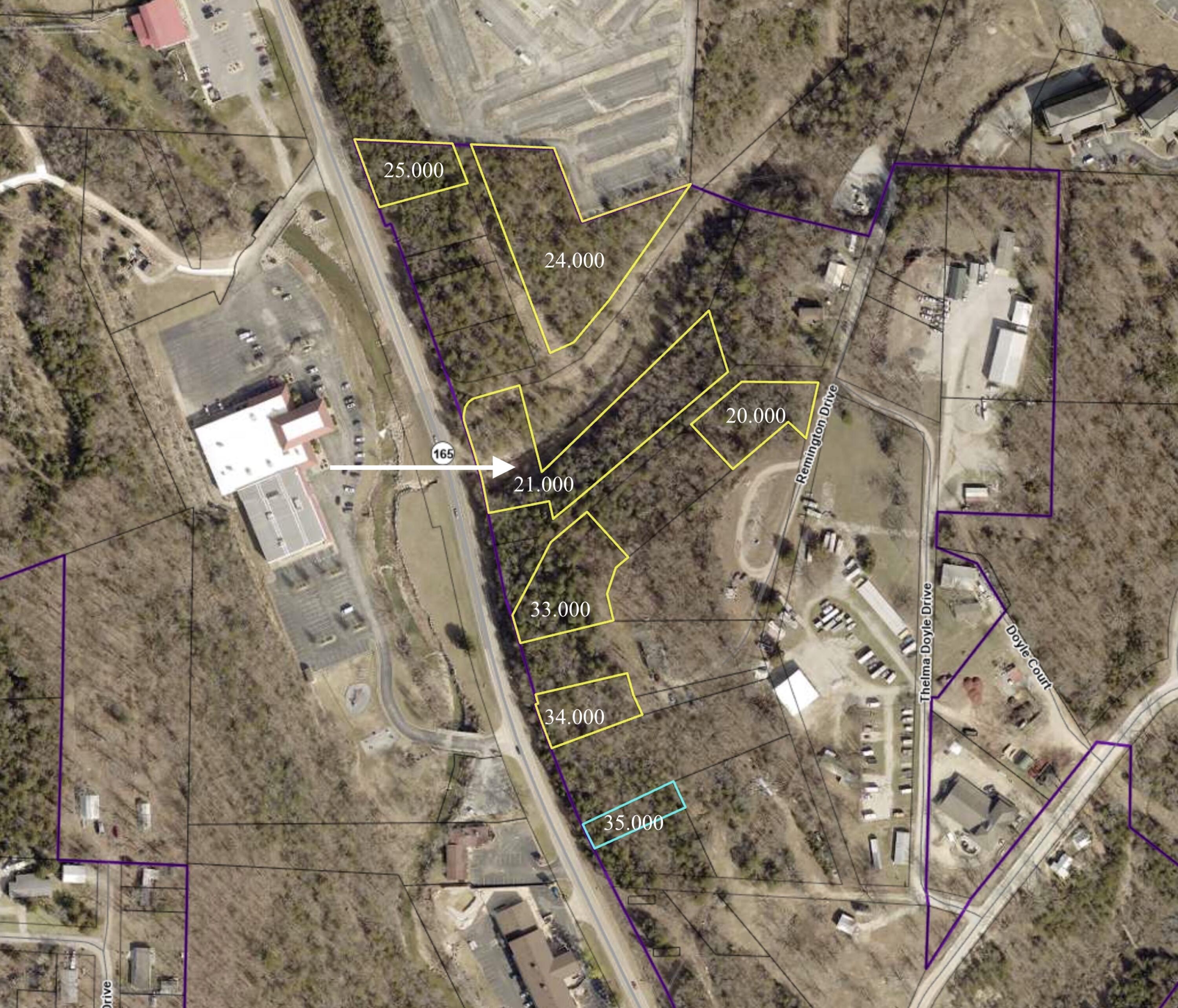 Land for sale – 000  Us Highway 165   Branson, MO