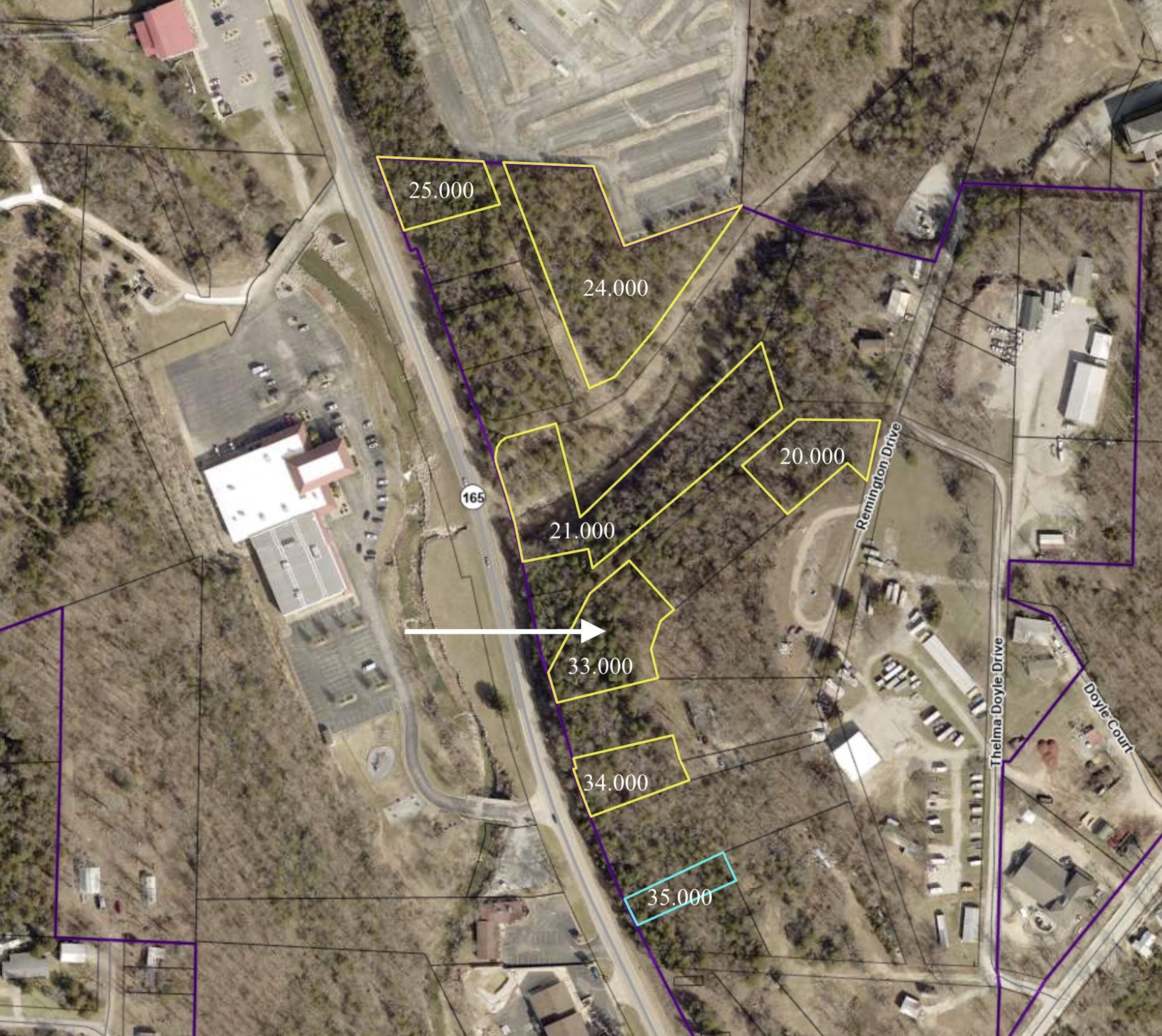 Land for sale – 000  Us Highway 165   Branson, MO
