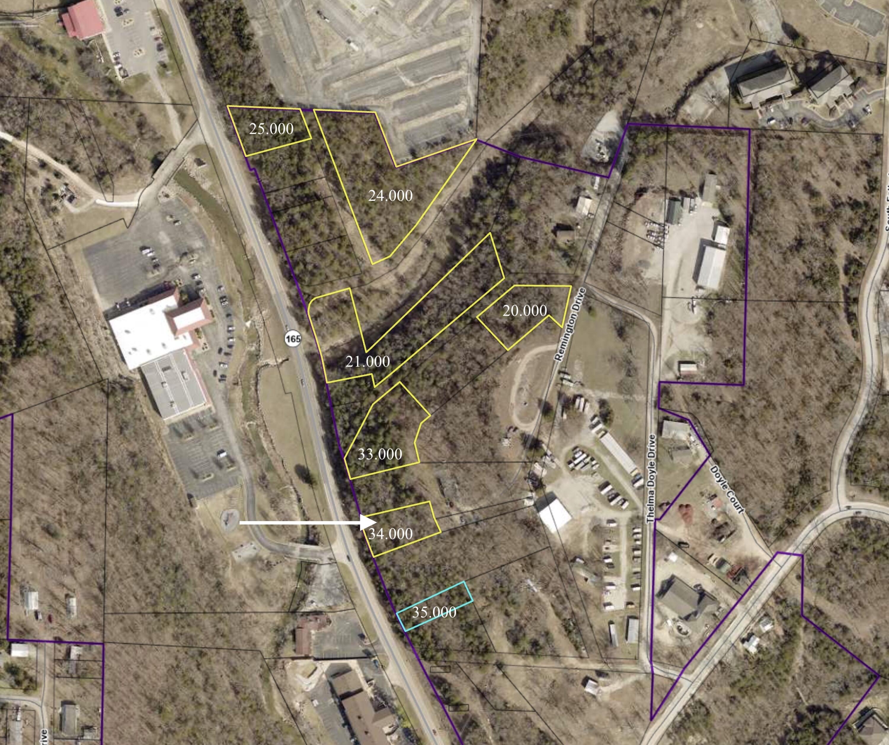 Land for sale – 000  Us Highway 165   Branson, MO