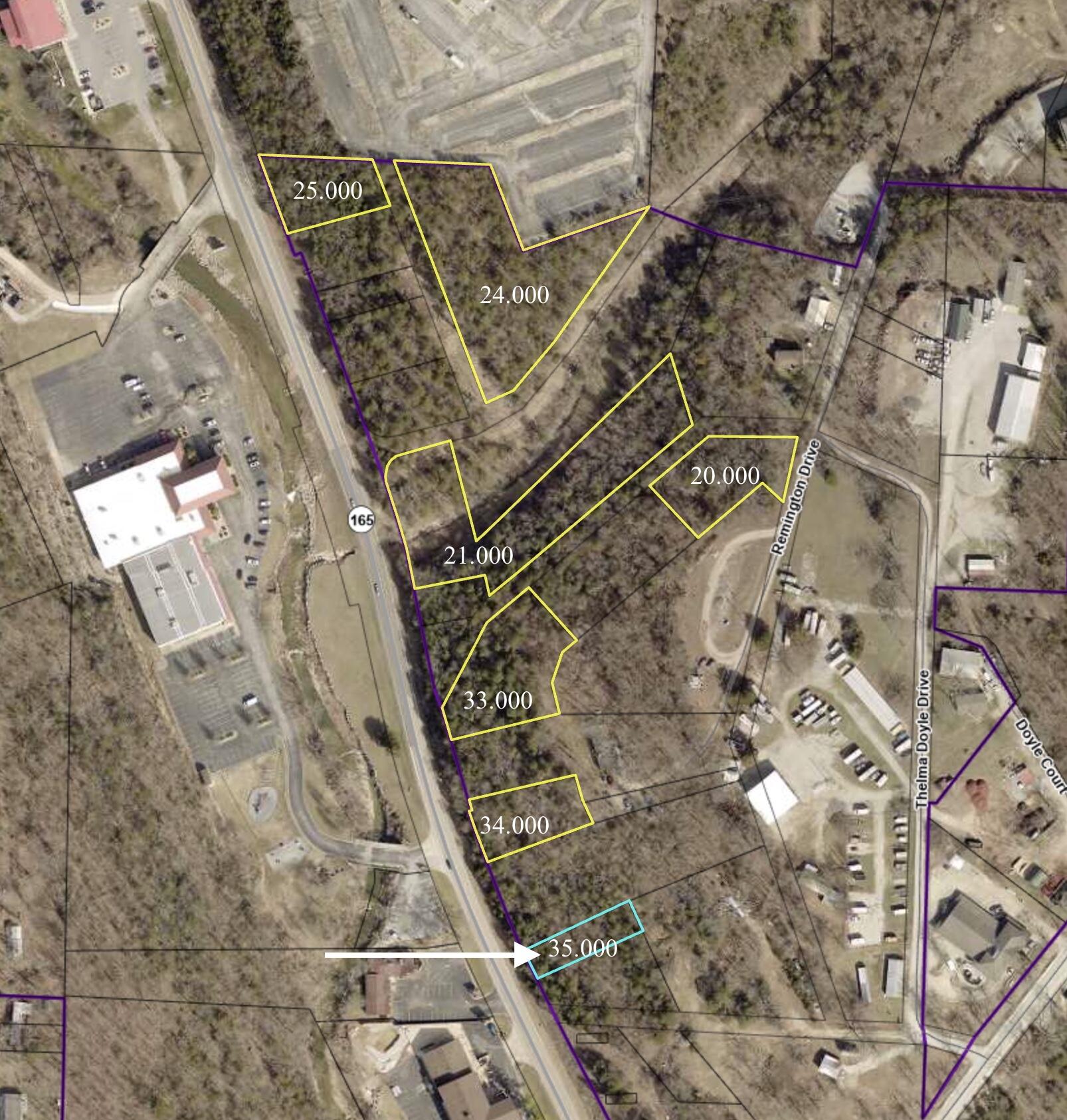 Land for sale – 000  Us Highway 165   Branson, MO