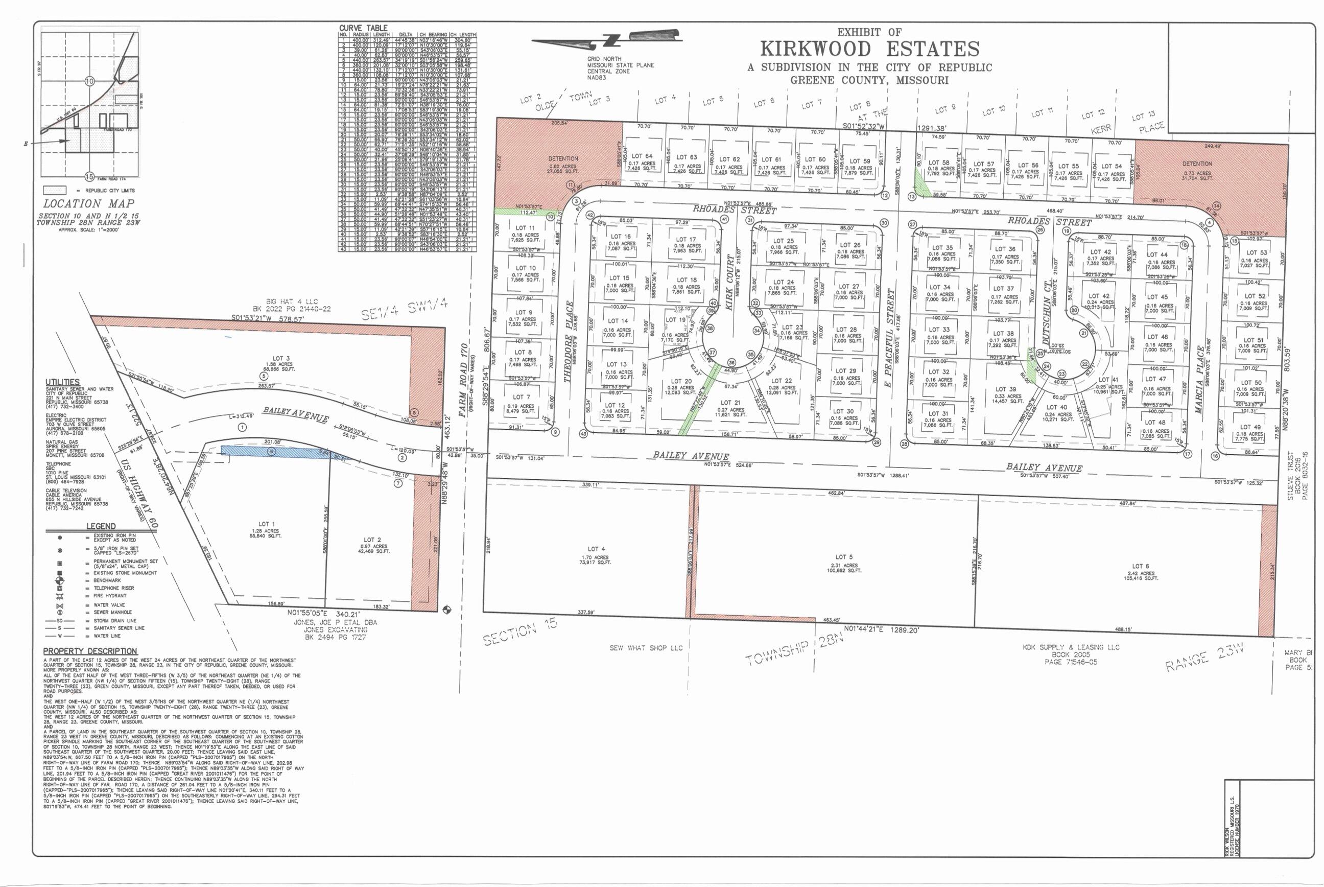 Photo 6 - Land for sale – Lot 23  Kirkwood Estates   Republic, MO