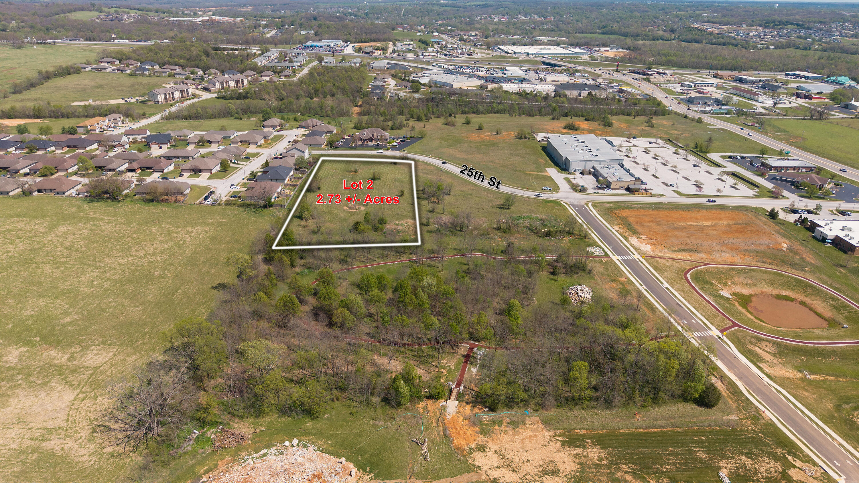 Photo 5 - Land for sale – 000 N 25th, Lot 2,  2.73 Acres   Ozark, MO