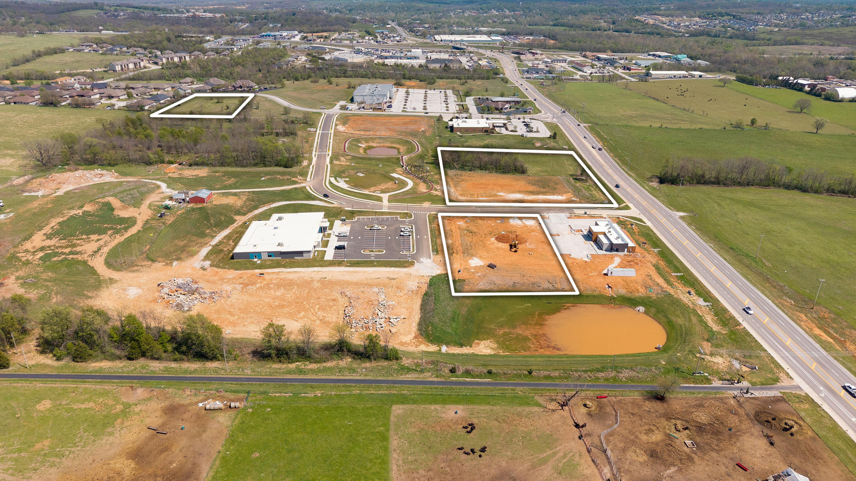 Photo 3 - Land for sale – 000 W Jackson, Lot 6, 3.28 Acres Street  Ozark, MO