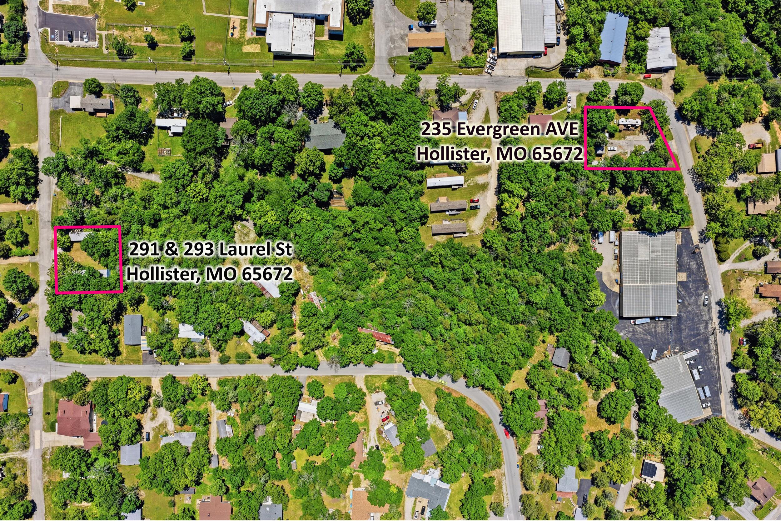 Photo 2 - Residential for sale – 235  Evergreen And 291 & 293 Laurel Street  Hollister, MO