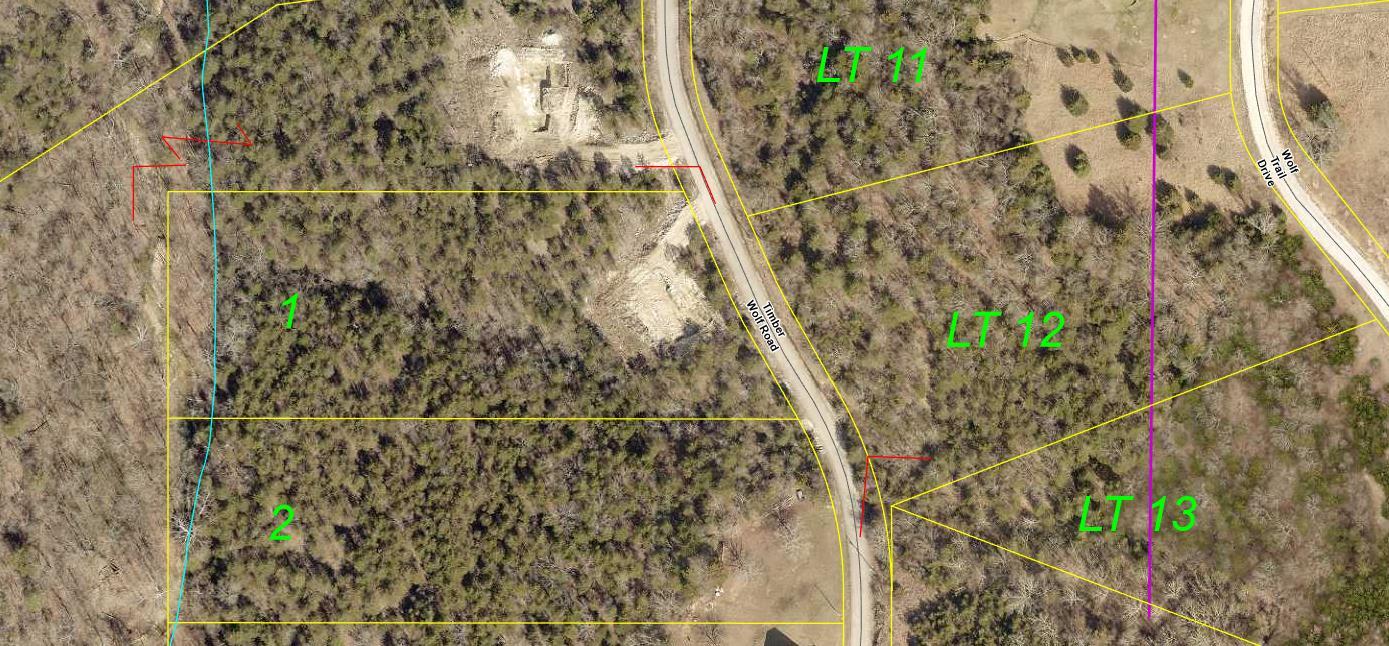Land for sale – 360 Timber Wolf Road Hollister, MO