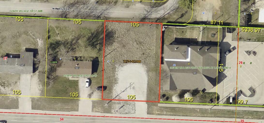 Land for sale – 1001 W South Street  Ozark, MO