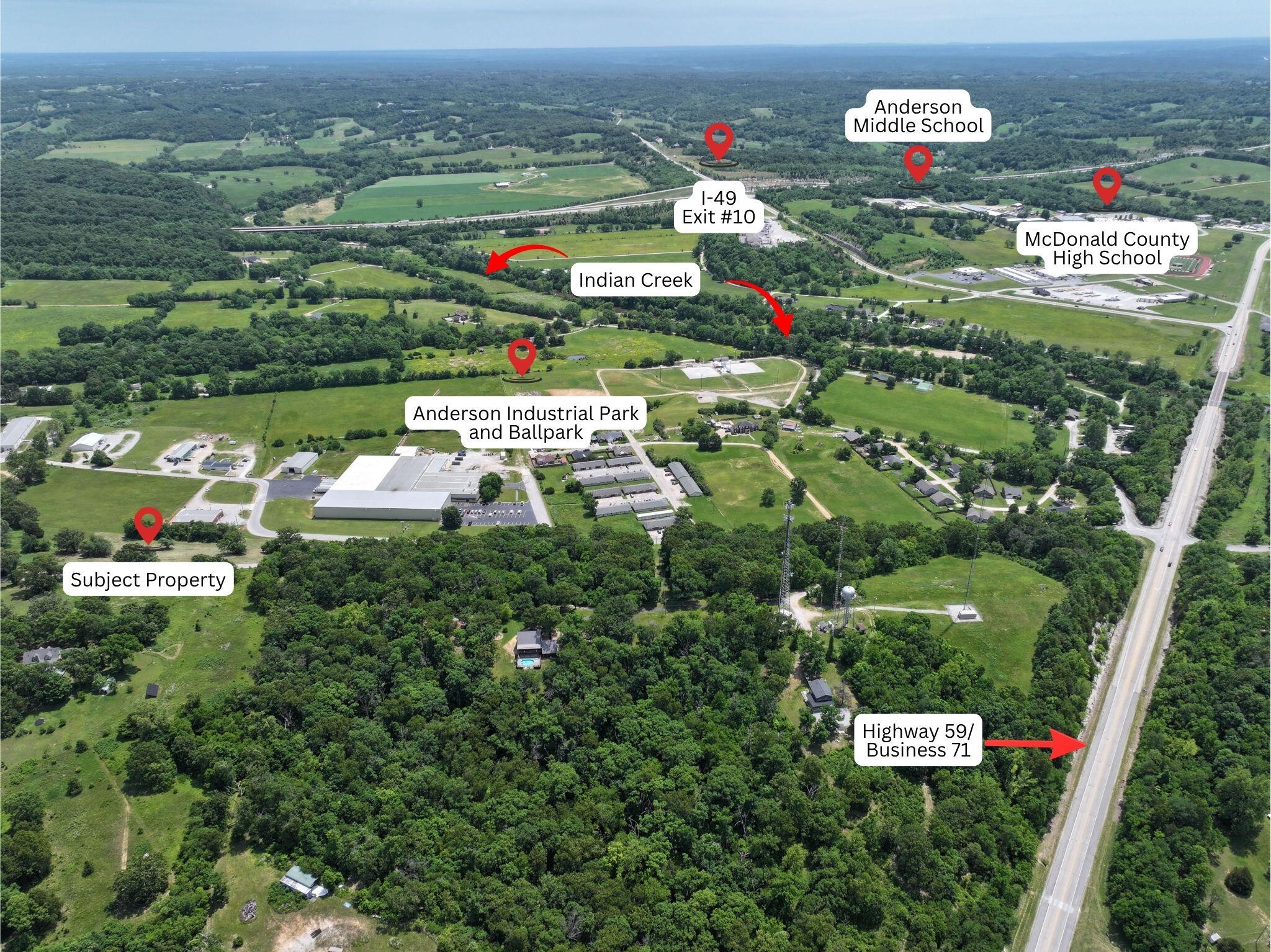 Photo 4 - Land for sale – 3.4ac  Spring Valley Road  Anderson, MO