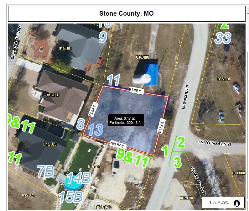 Photo 3 - Land for sale – Lot 13  Redwood Lane  Branson, MO