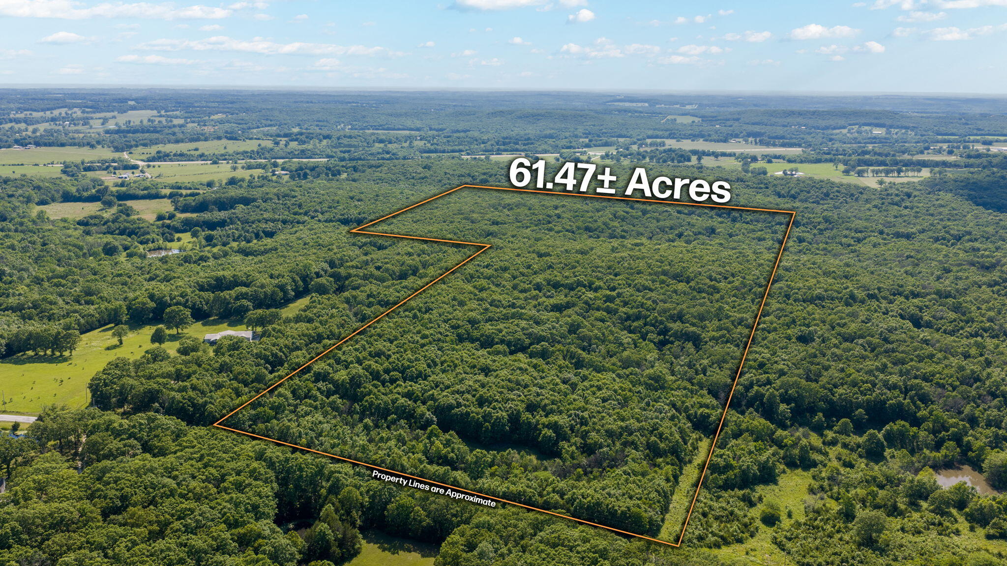 Land for sale – 3093 S 25th Road  Humansville, MO
