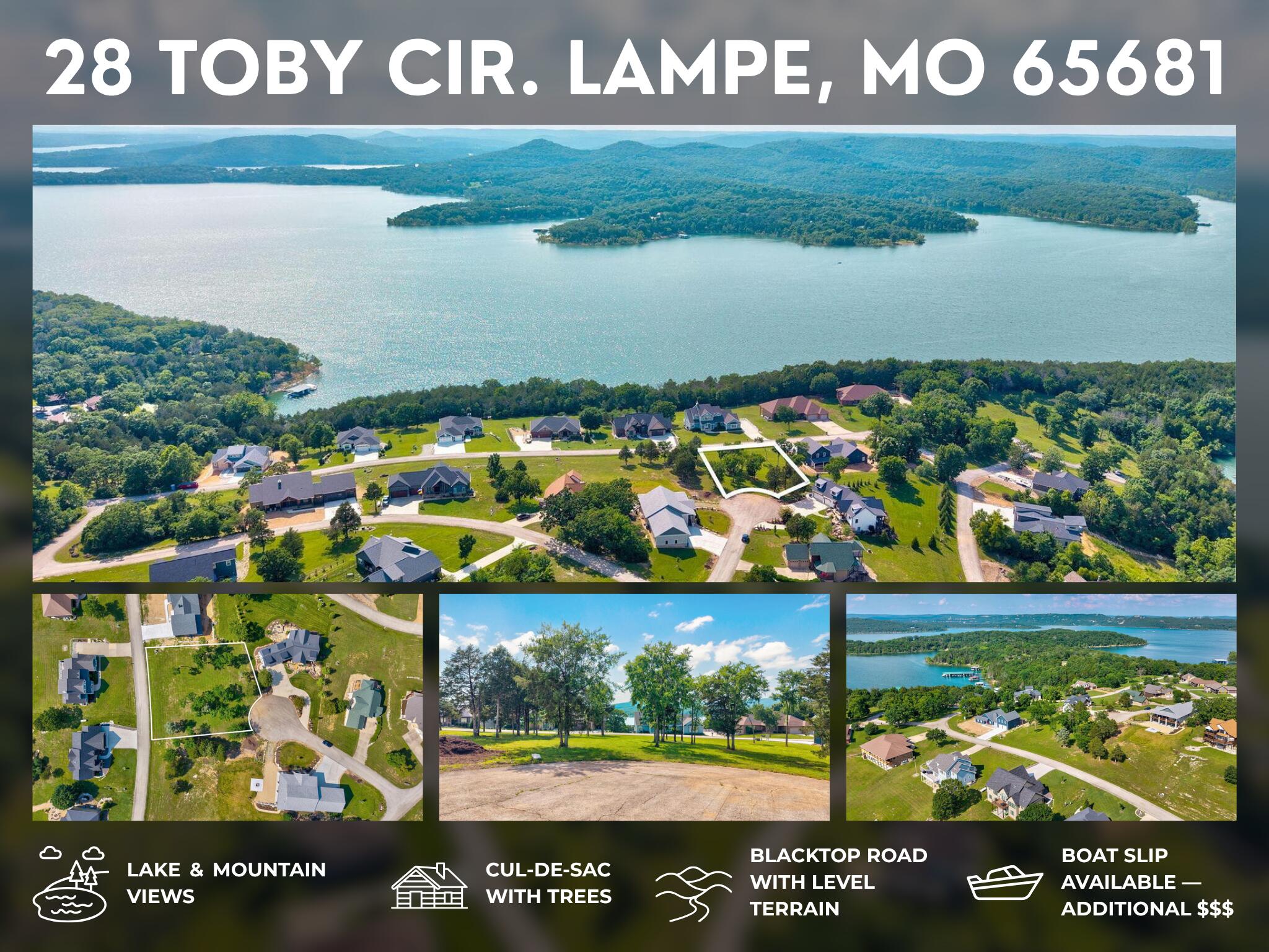 Land for sale – 28  Toby Circle  Lampe, MO
