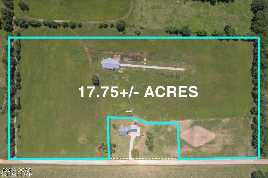 Land for sale – 17.75+/-  Acres 884 Holly Road  Southwest City, MO