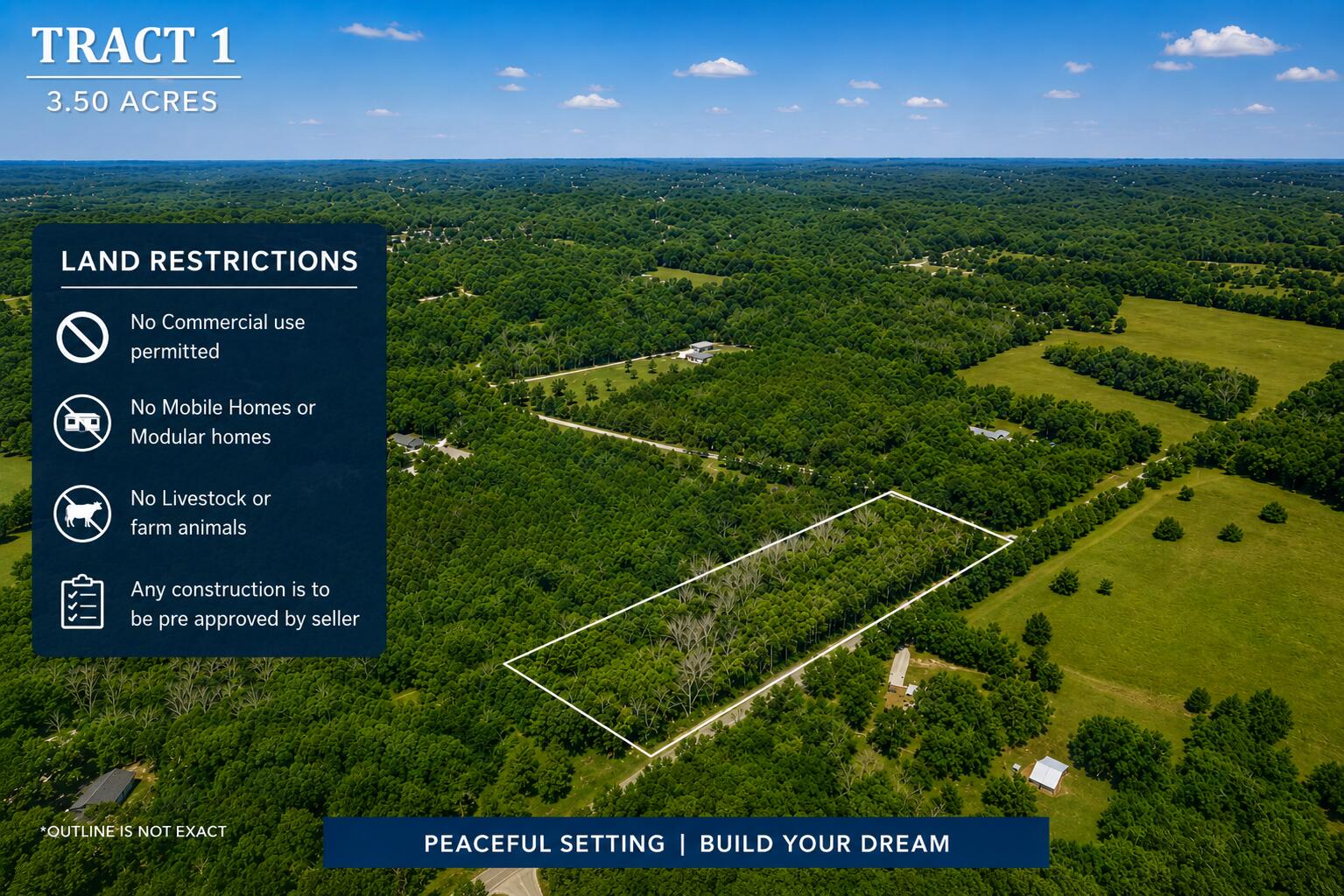 Land for sale – 205  Mayflower Drive  Lampe, MO