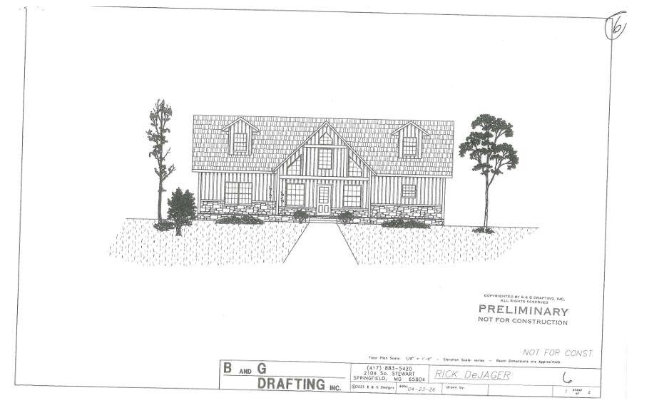 Photo 2 - Residential for sale – Lot 6  Welkom Drive  Branson, MO