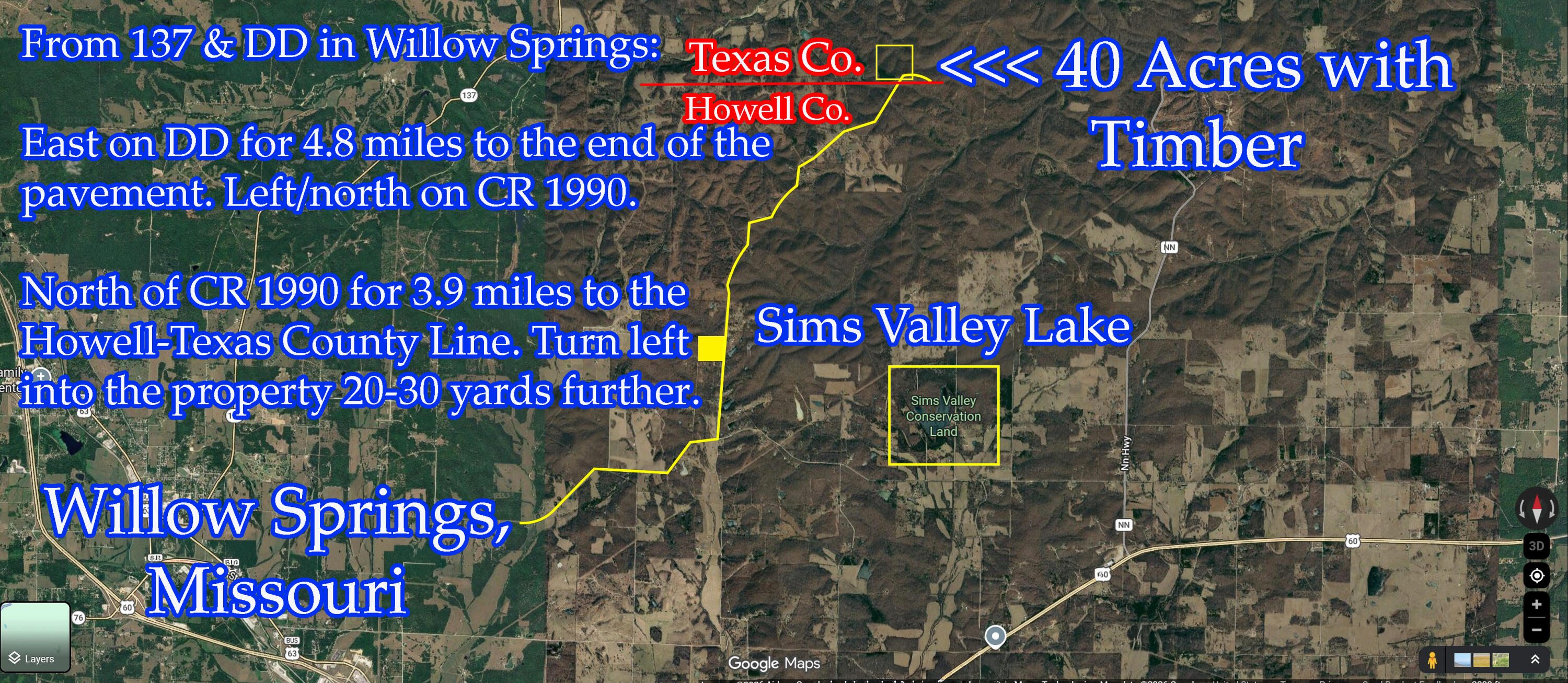 Photo 6 - Land for sale – 000  County Road 1990   Willow Springs, MO
