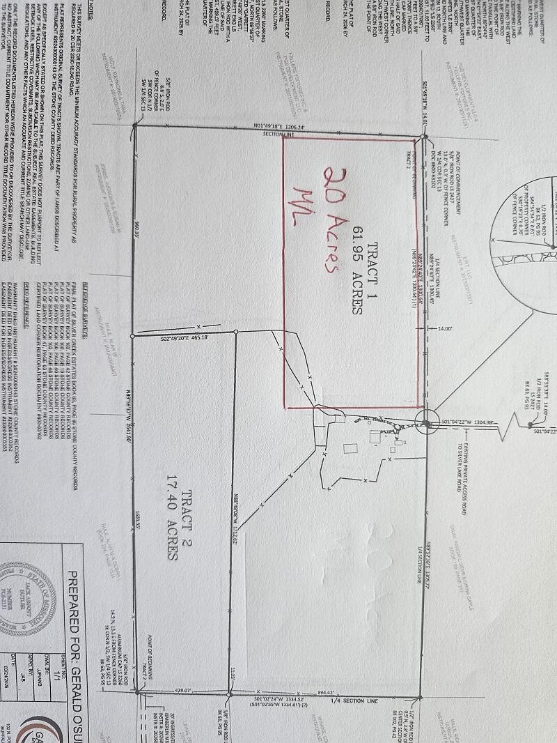 Photo 5 - Land for sale – 5620  Silver Lake Road  Clever, MO