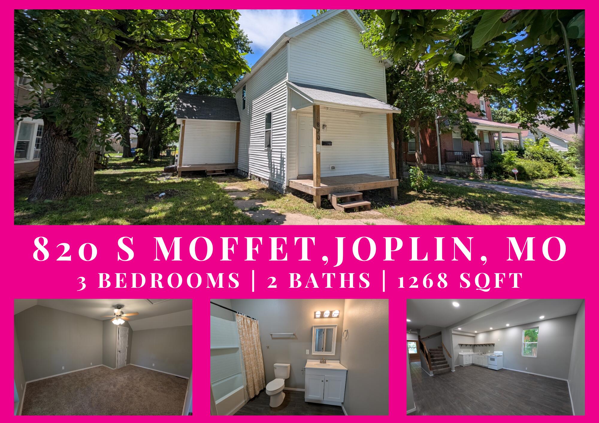 Photo 2 - Residential Lease for sale – 820 S Moffet Avenue  Joplin, MO