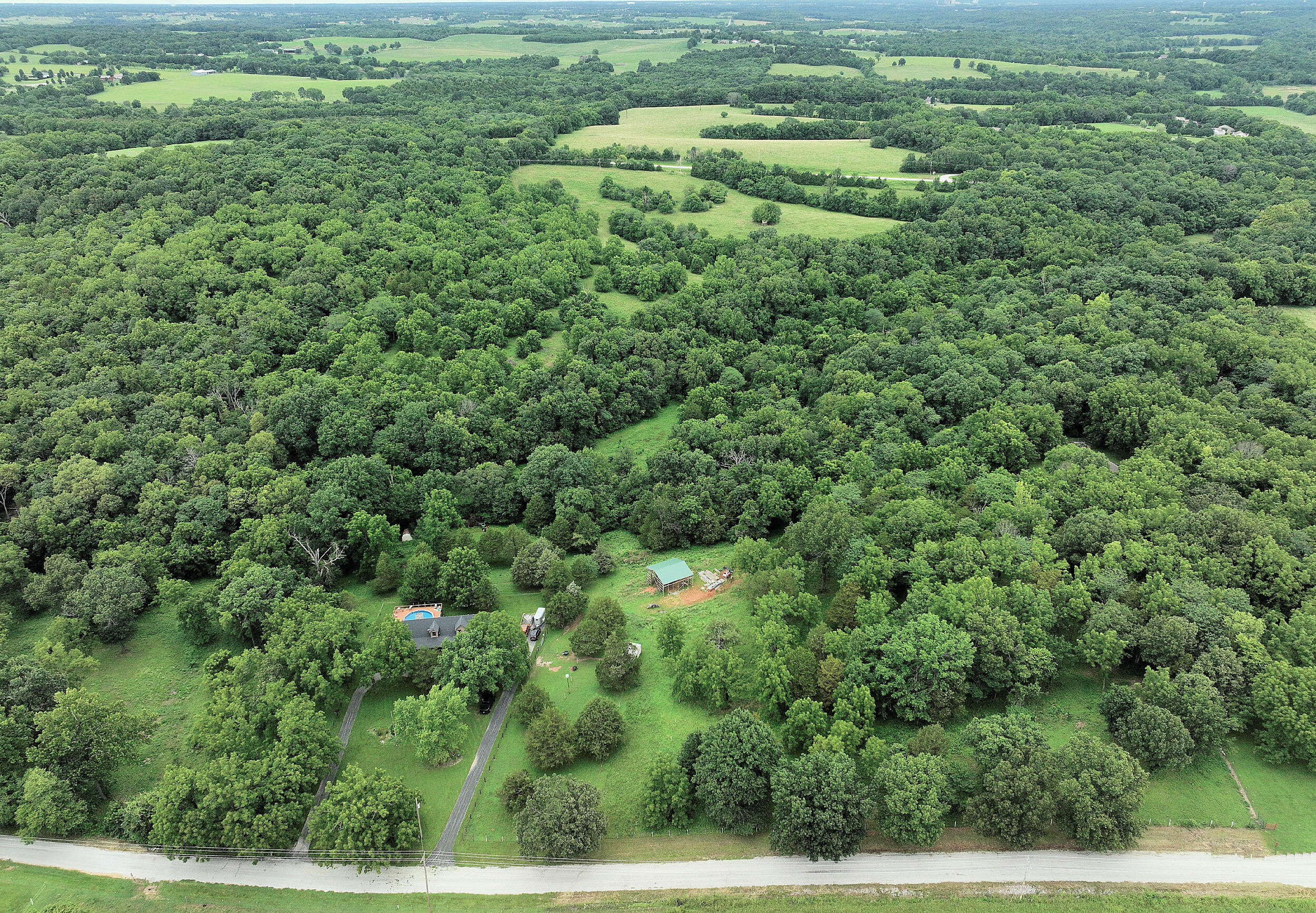 Photo 4 - Land for sale – 10 Acres  Green Valley Road  Clever, MO