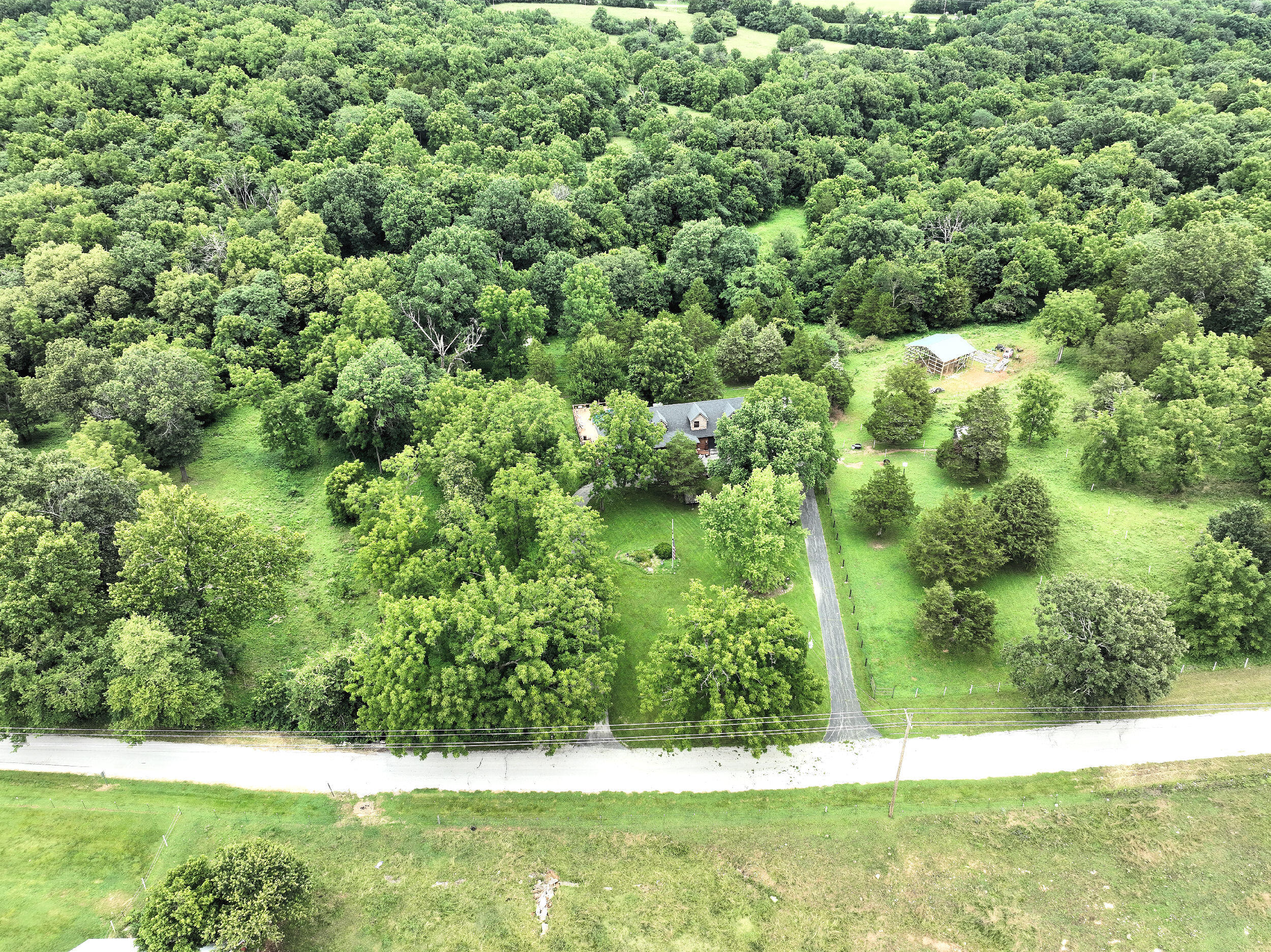 Photo 11 - Land for sale – 10 Acres  Green Valley Road  Clever, MO
