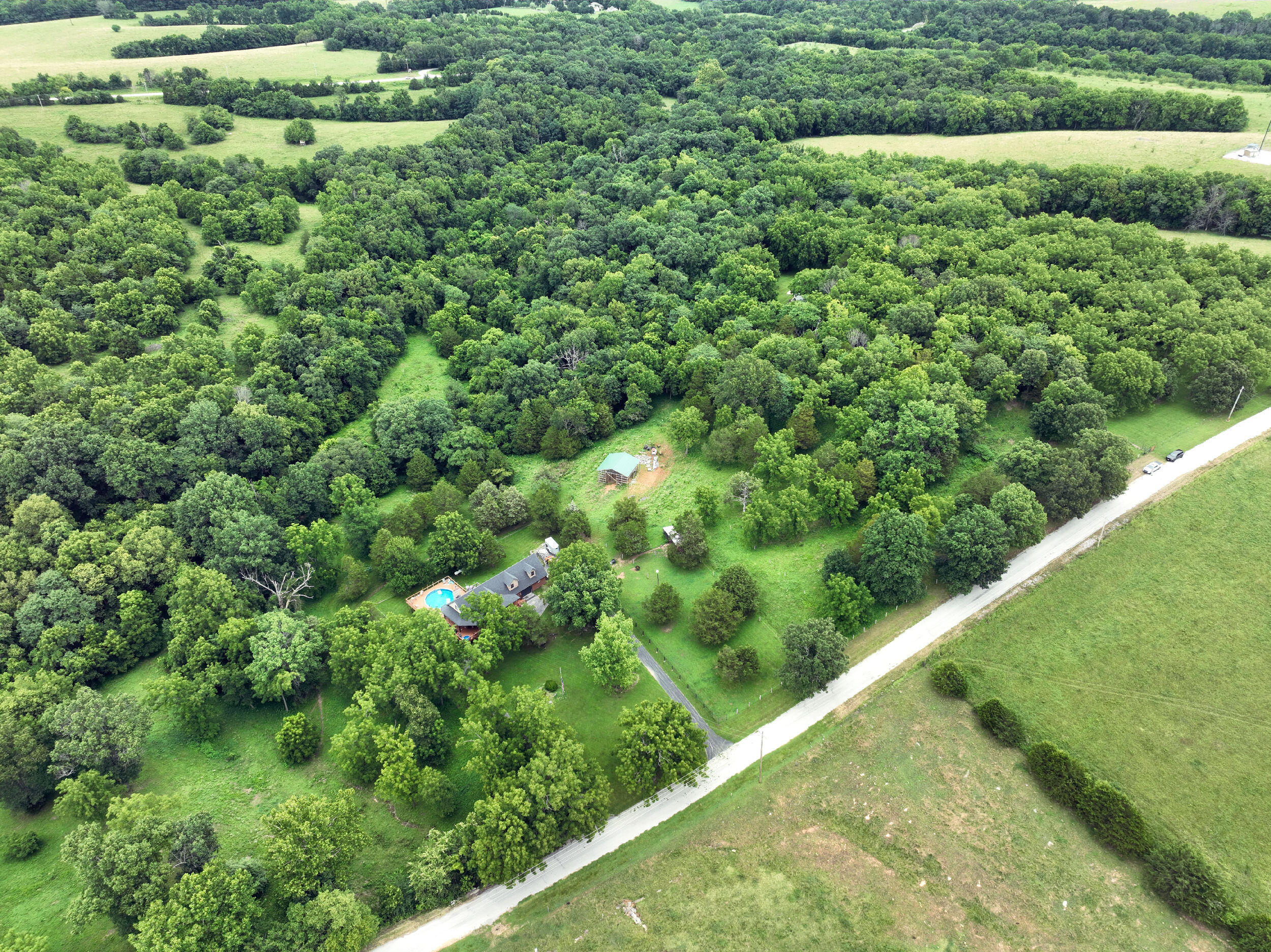 Photo 7 - Land for sale – 10 Acres  Green Valley Road  Clever, MO