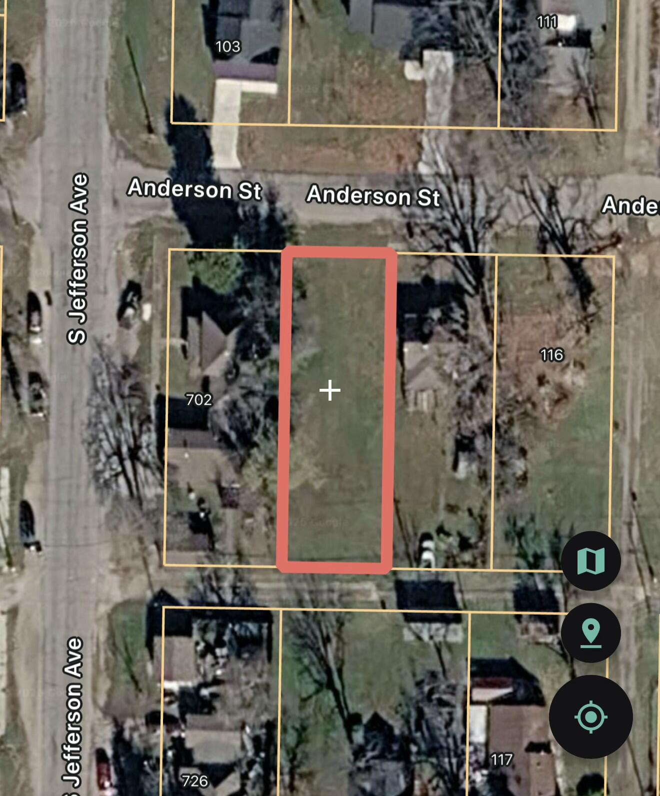 Photo 3 - Land for sale – 106  Anderson Street  Aurora, MO