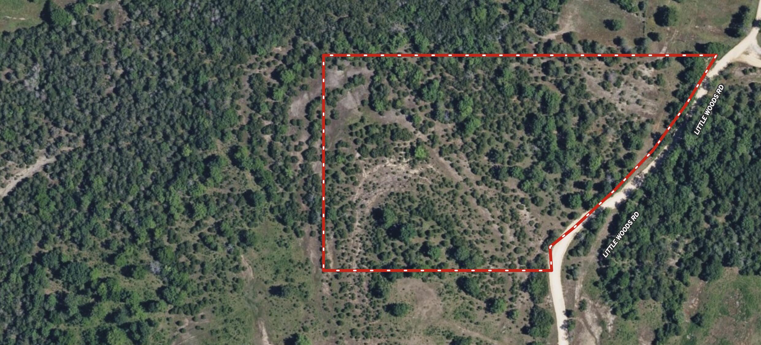 Photo 2 - Land for sale – Tract 8  Little Woods Road  Elizabeth, AR