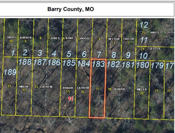 Land for sale – Lot 183-  Big Creek   Shell Knob, MO