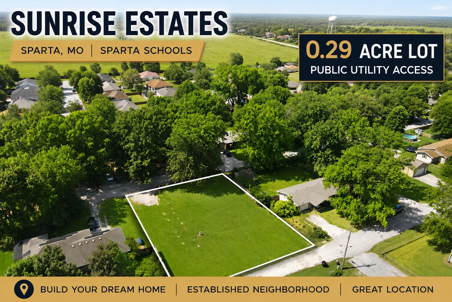 Photo 10 - Land for sale – Lot 11  Sunset Street  Sparta, MO