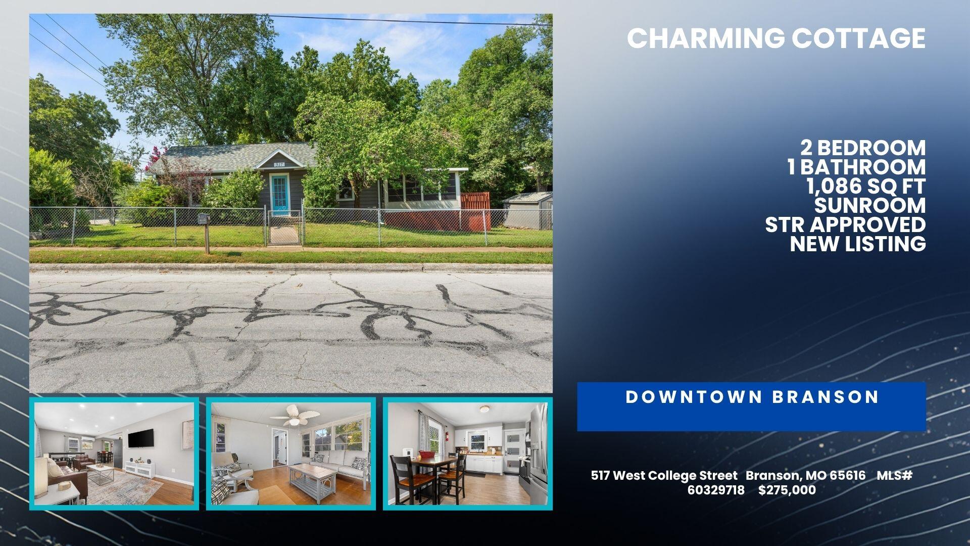 Residential for sale – 517 W College Street  Branson, MO