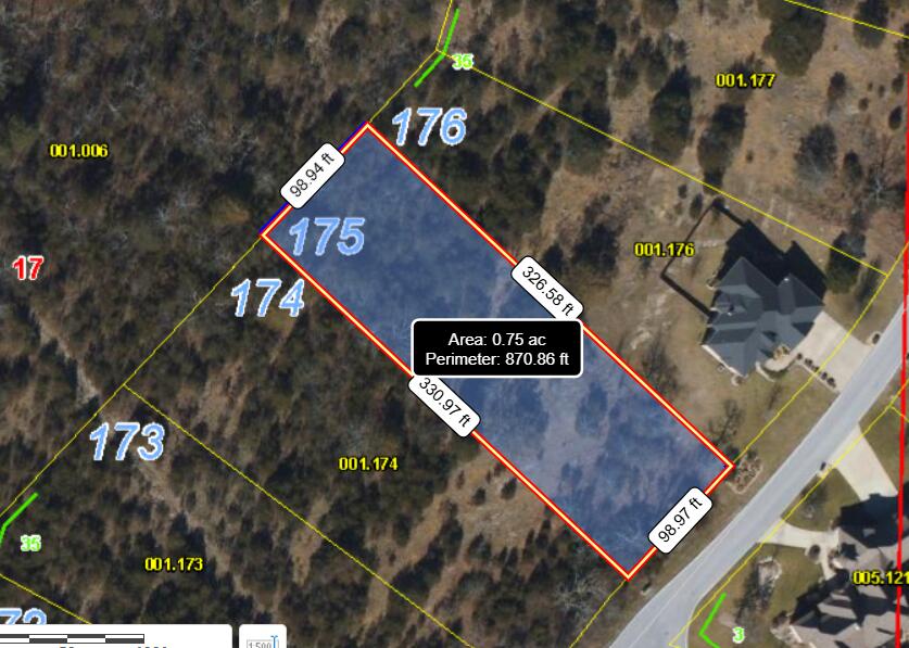 Photo 5 - Land for sale – Lot 175  Black Forest Lane  Branson West, MO