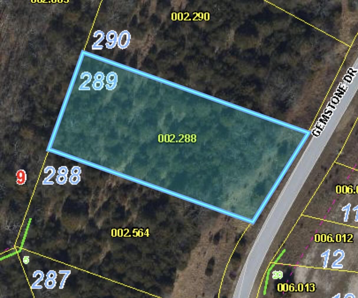 Photo 4 - Land for sale – 121  Gemstone Drive  Branson West, MO