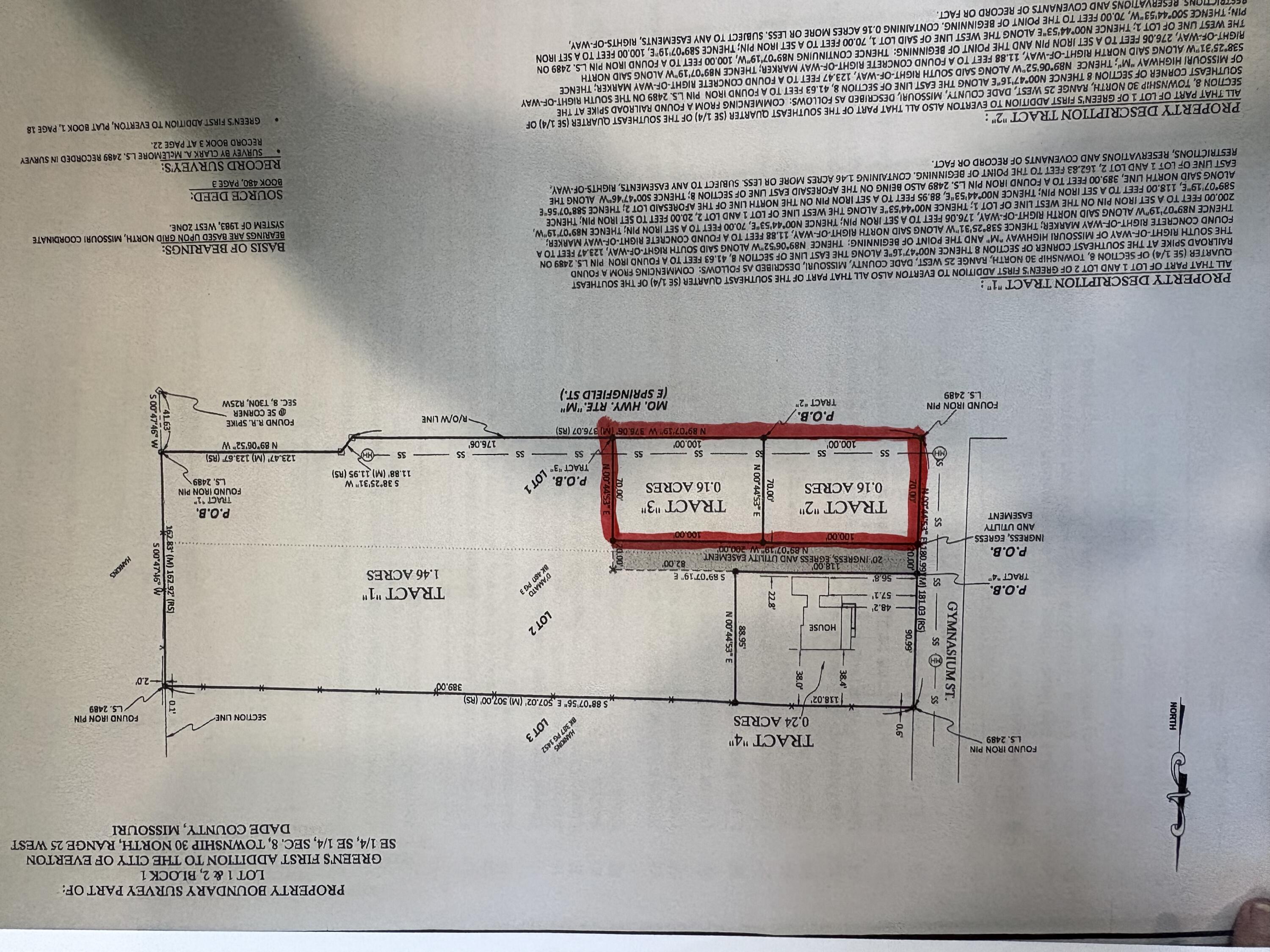 Photo 2 - Land for sale – 108  Gymnasium Street  Everton, MO