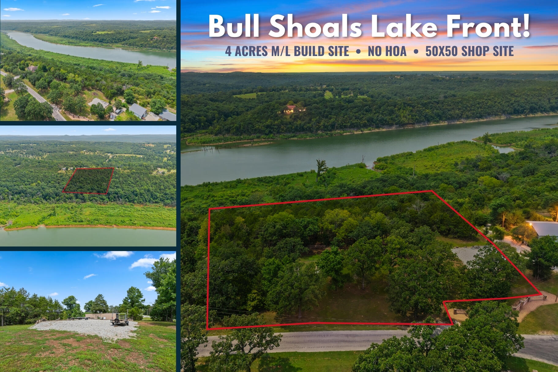 Land for sale – 1270  Frisco Hills Road  Kissee Mills, MO