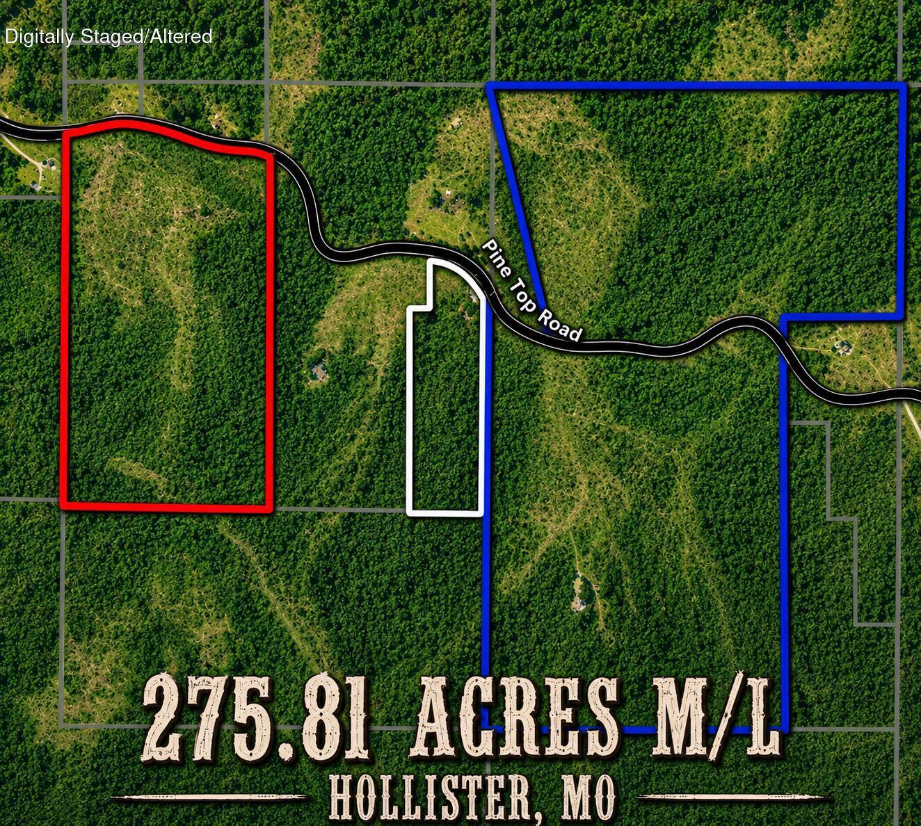 Land for sale – 000  Pine Top Road  Hollister, MO
