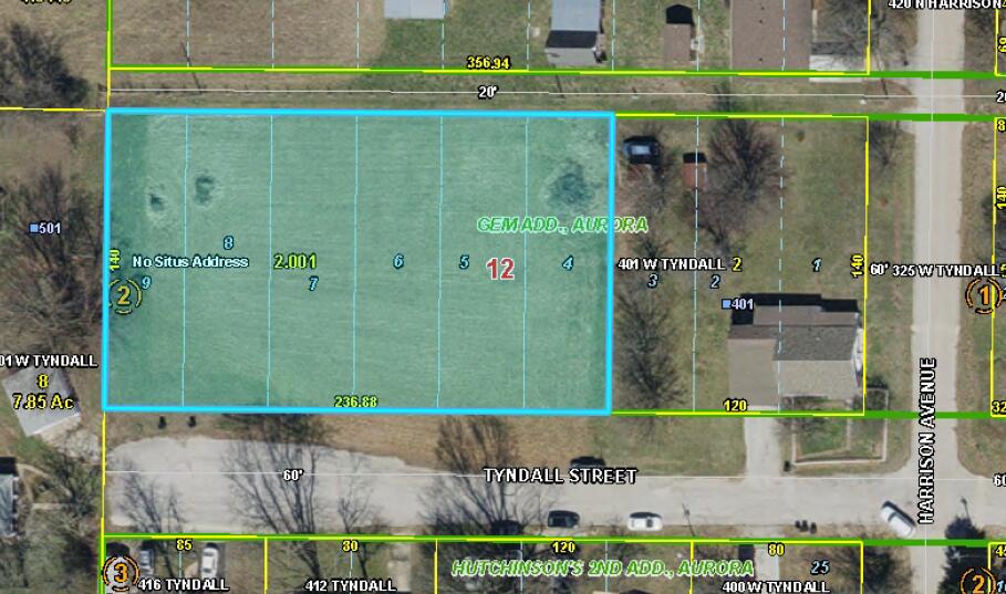 Photo 2 - Land for sale – 000 W Tyndall Street  Aurora, MO