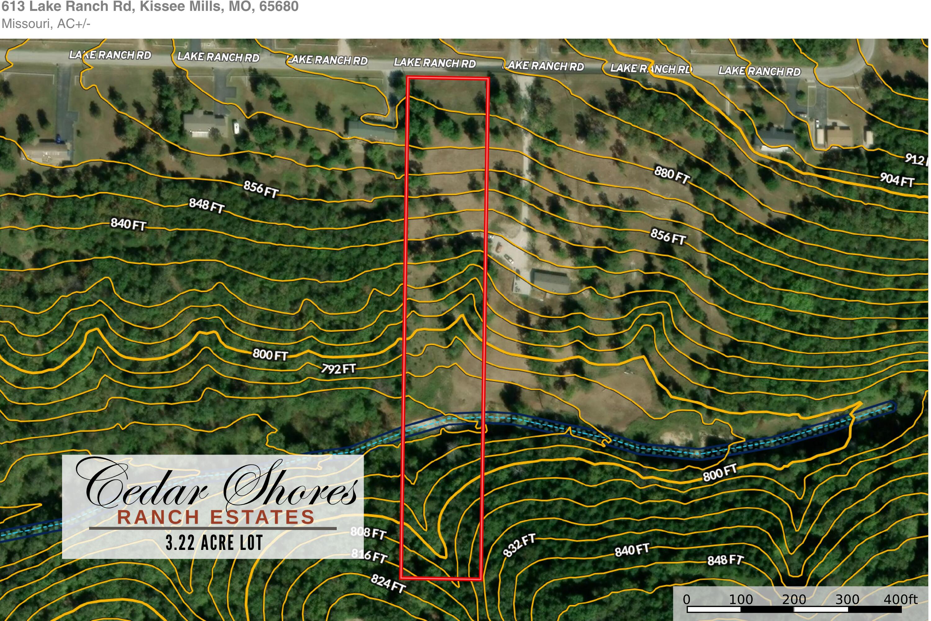 Photo 2 - Land for sale – 613  Lake Ranch Road  Kissee Mills, MO