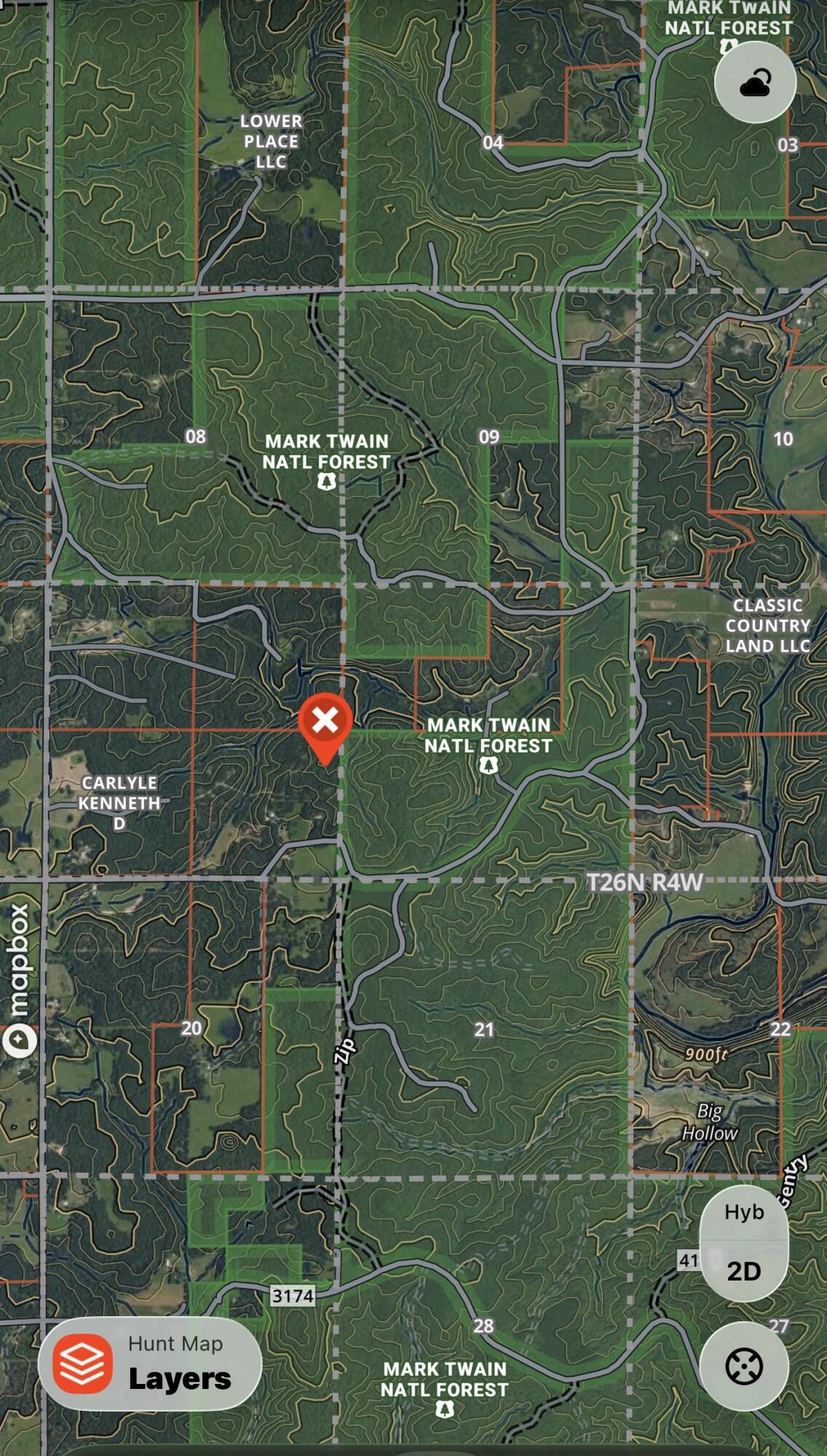 Photo 2 - Land for sale – 2067  Wilderness Drive   Birch Tree, MO