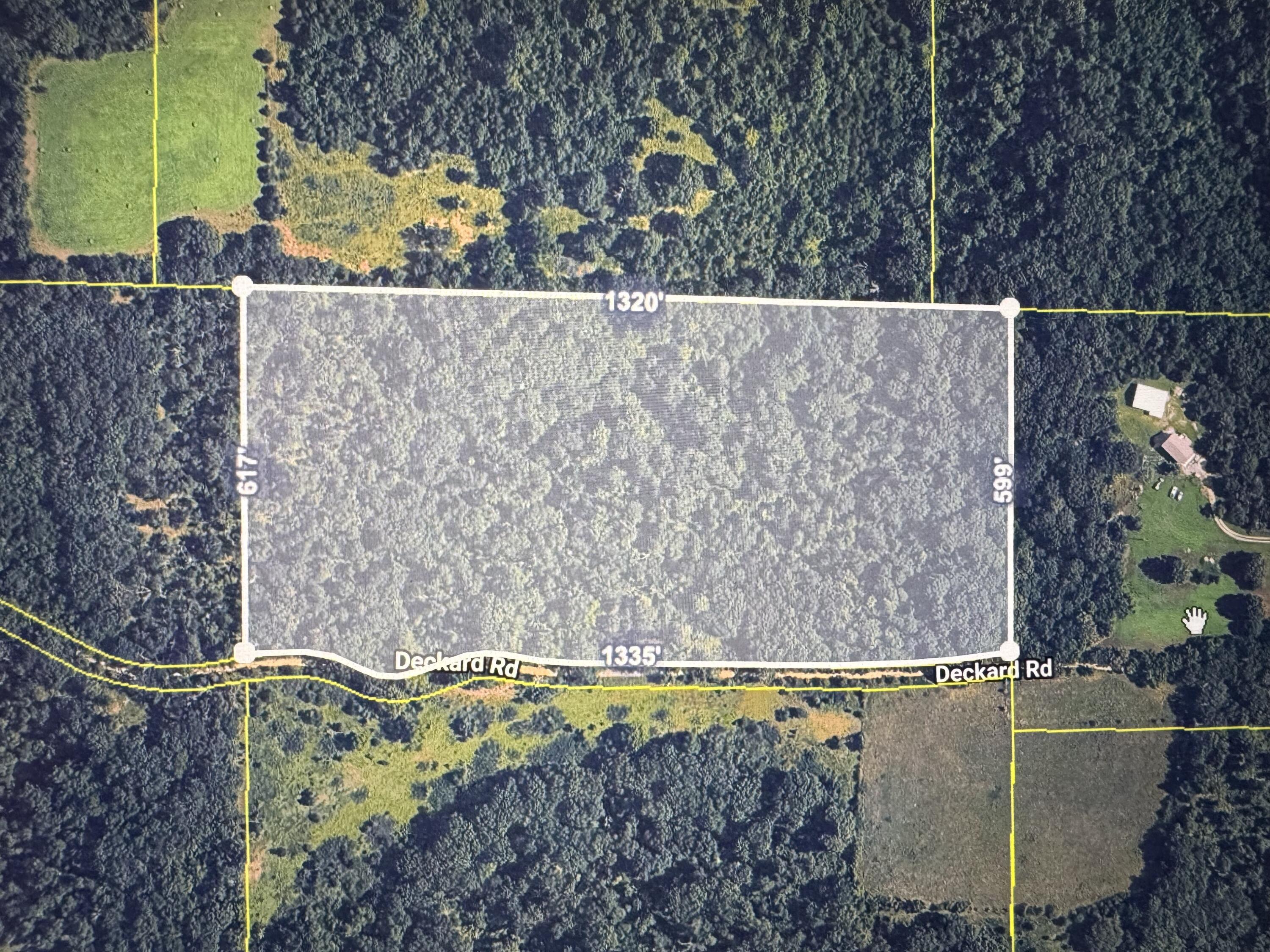 Land for sale – 000  Deckard Road  Fordland, MO