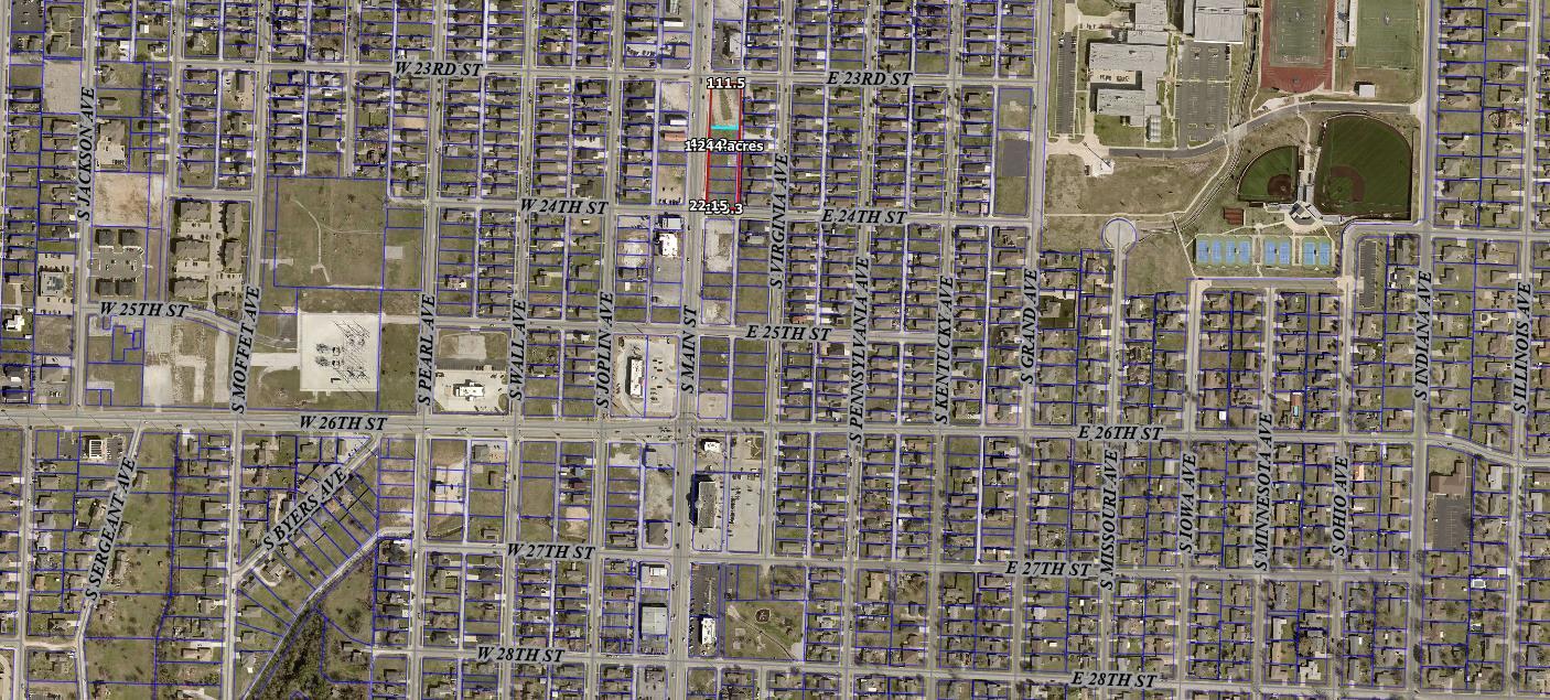 Land for sale – 2301-2337 S Main Street  Joplin, MO