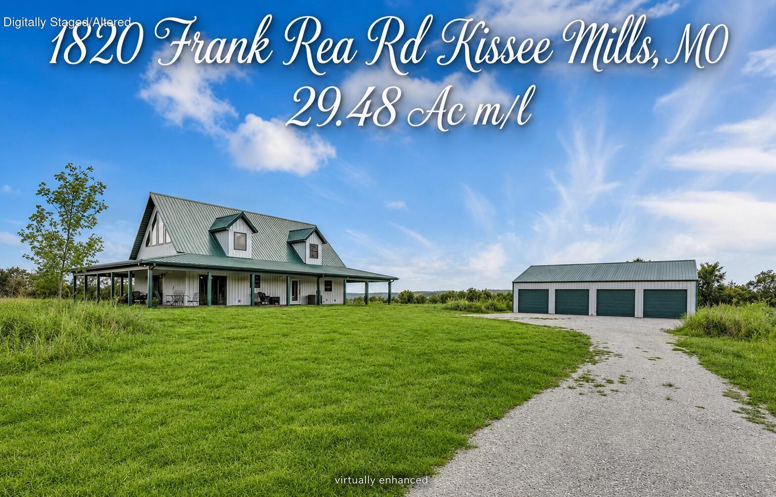 Residential for sale – 1820 Frank Rea Road Kissee Mills, MO